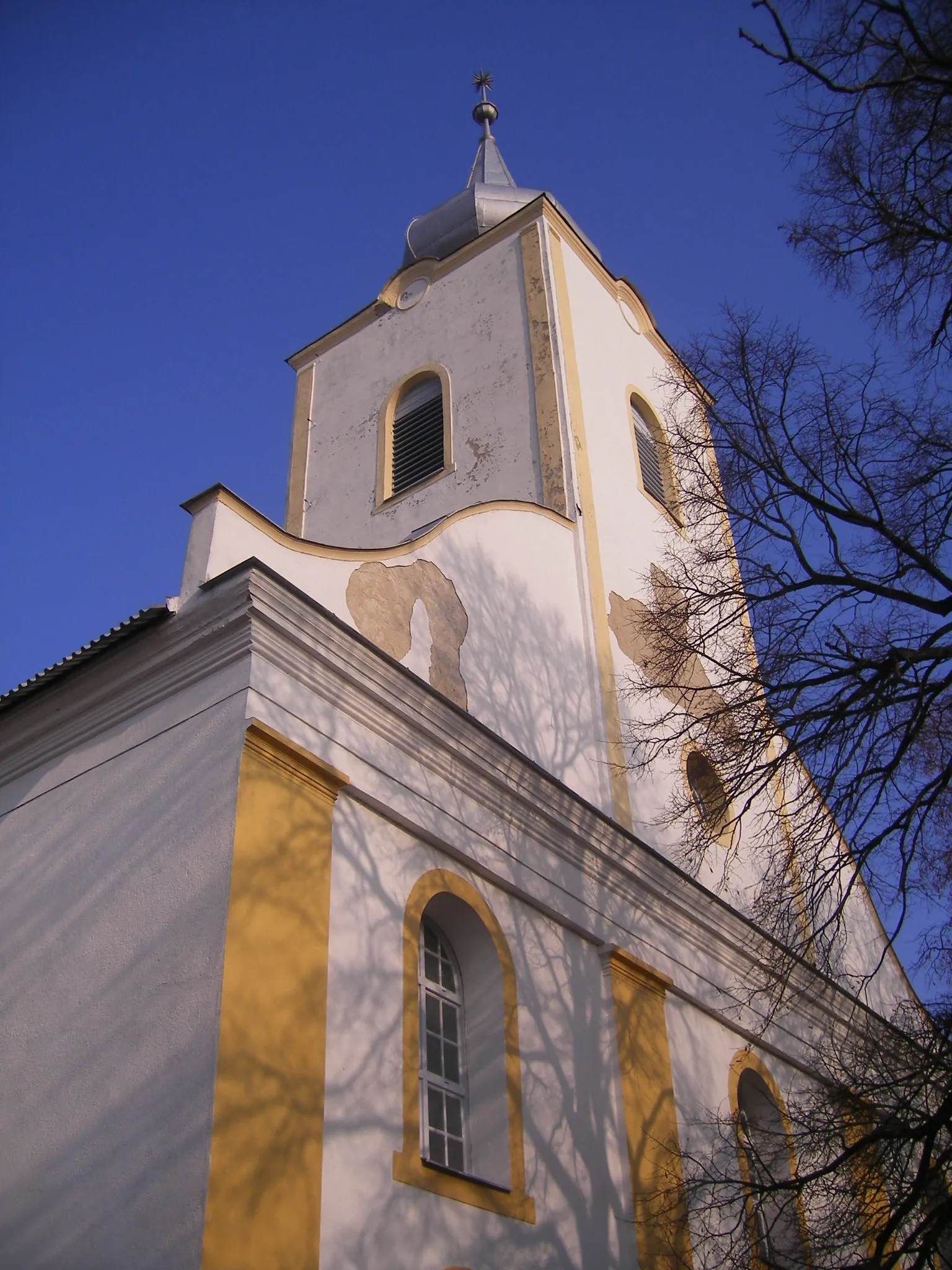 Photo showing: Dunamocs - református templom
