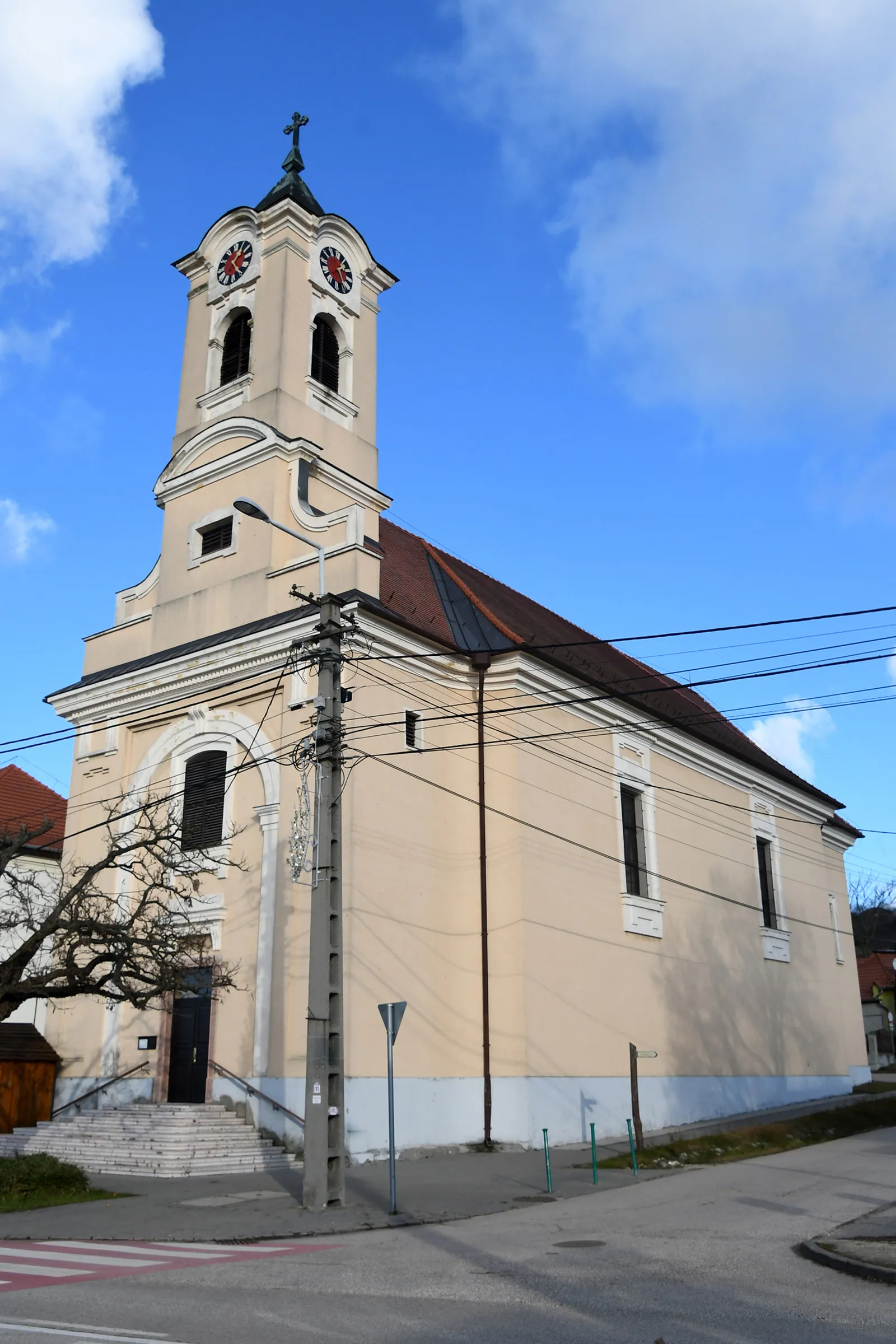 Photo showing: Holy Name of Mary church in Felsőgalla