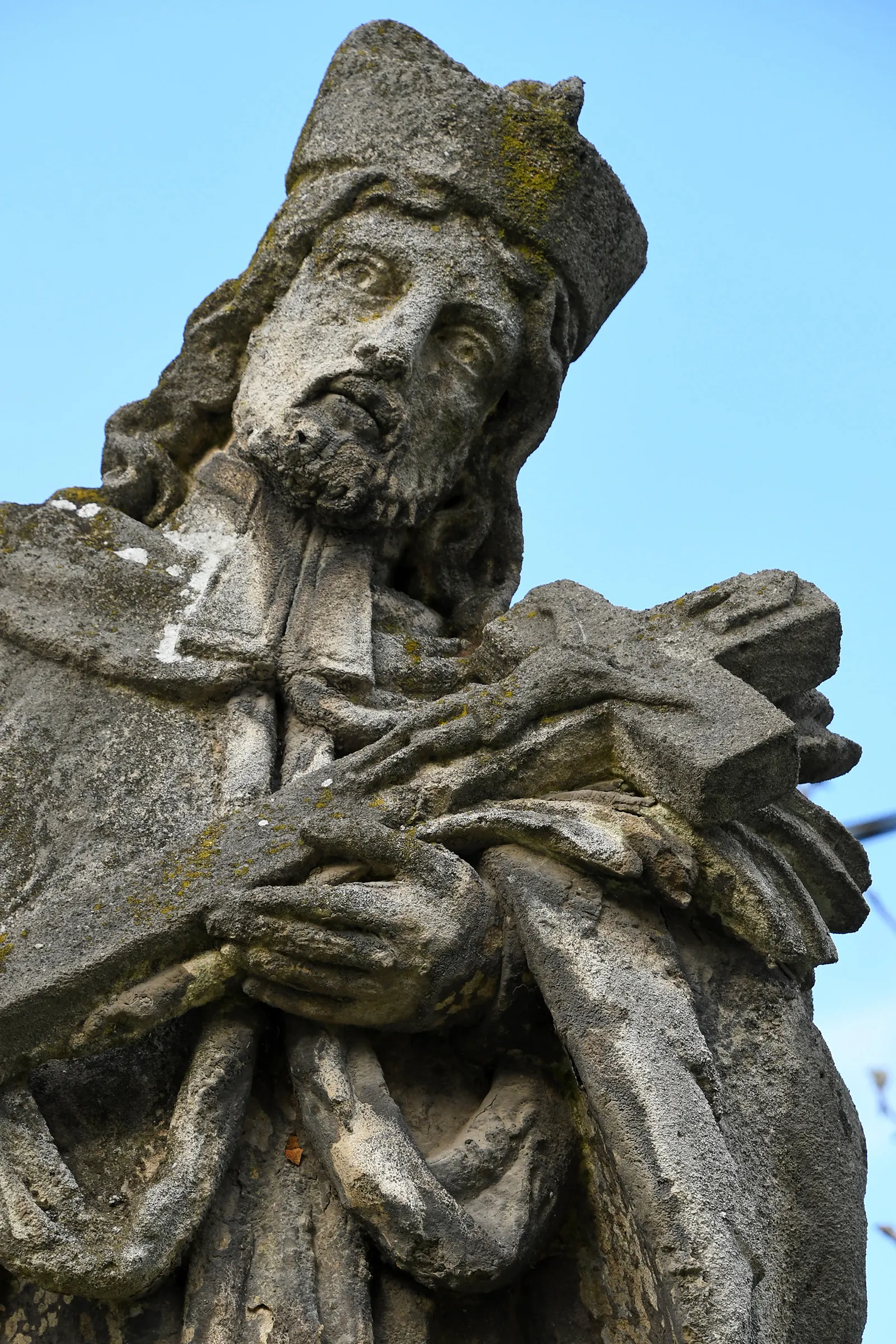 Photo showing: Statue of Saint John of Nepomuk in Pákozd, Hungary