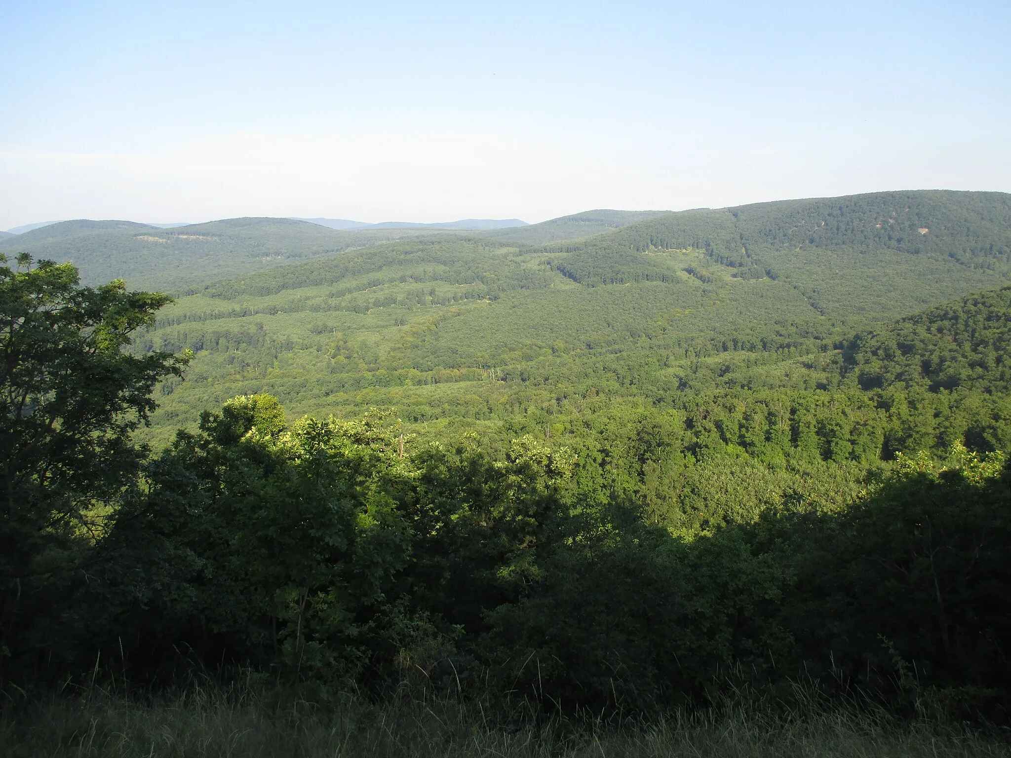 Photo showing: View from Nyerges Hill, Pest County