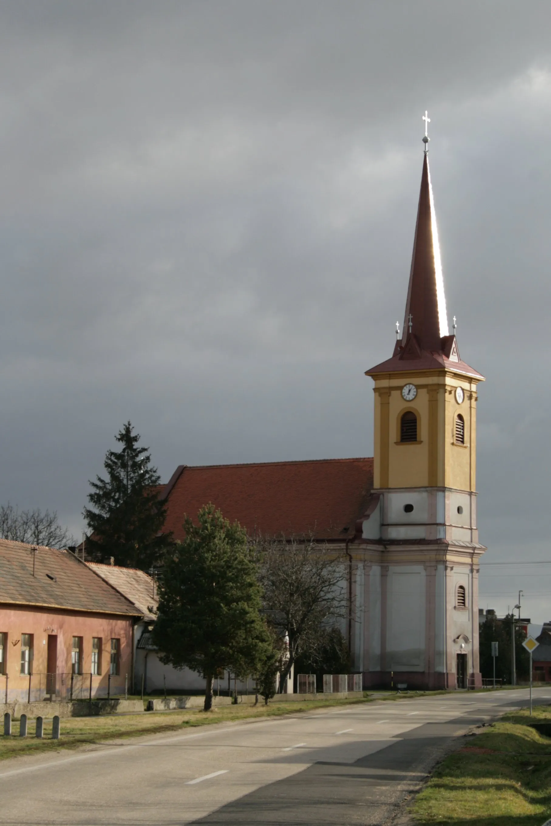 Photo showing: Temple in Kamenný Most (Nové Zámky district, Slovak Republic).
