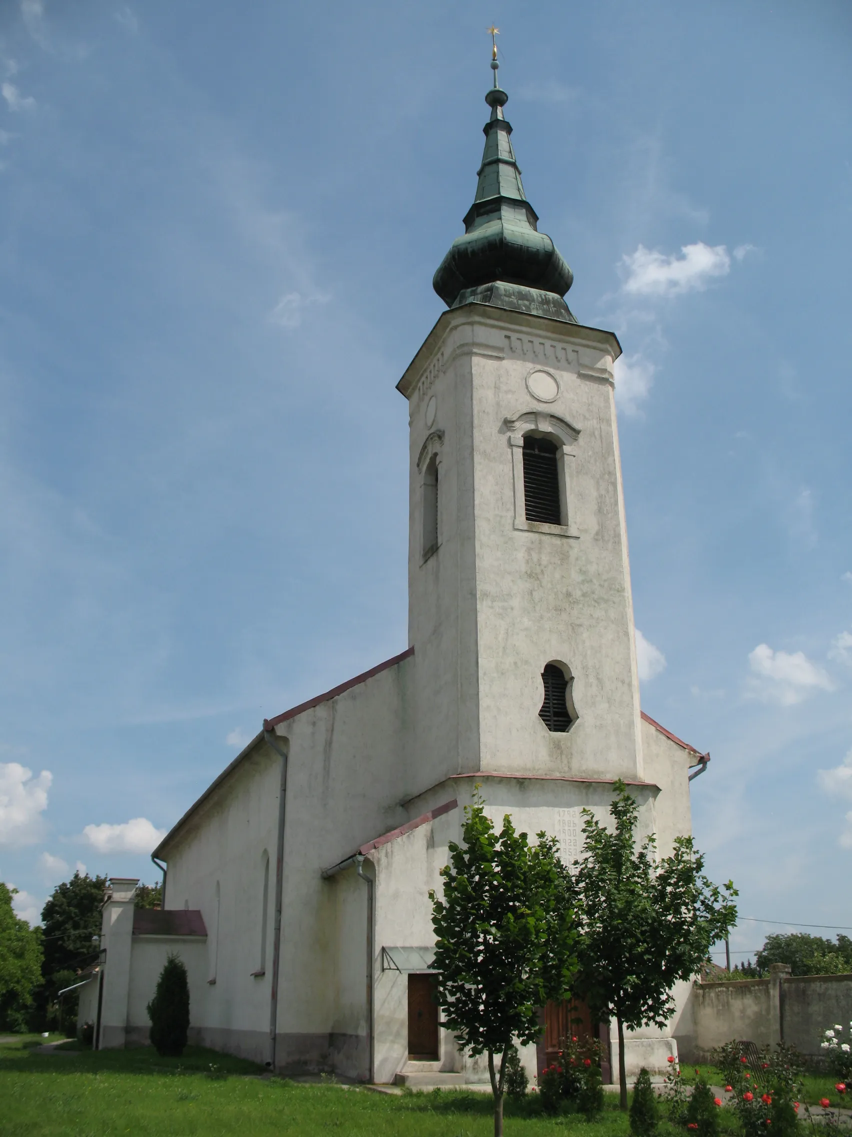 Photo showing: Tekovské Lužany (okr. Levice), kostol Reformovanej cirkvi