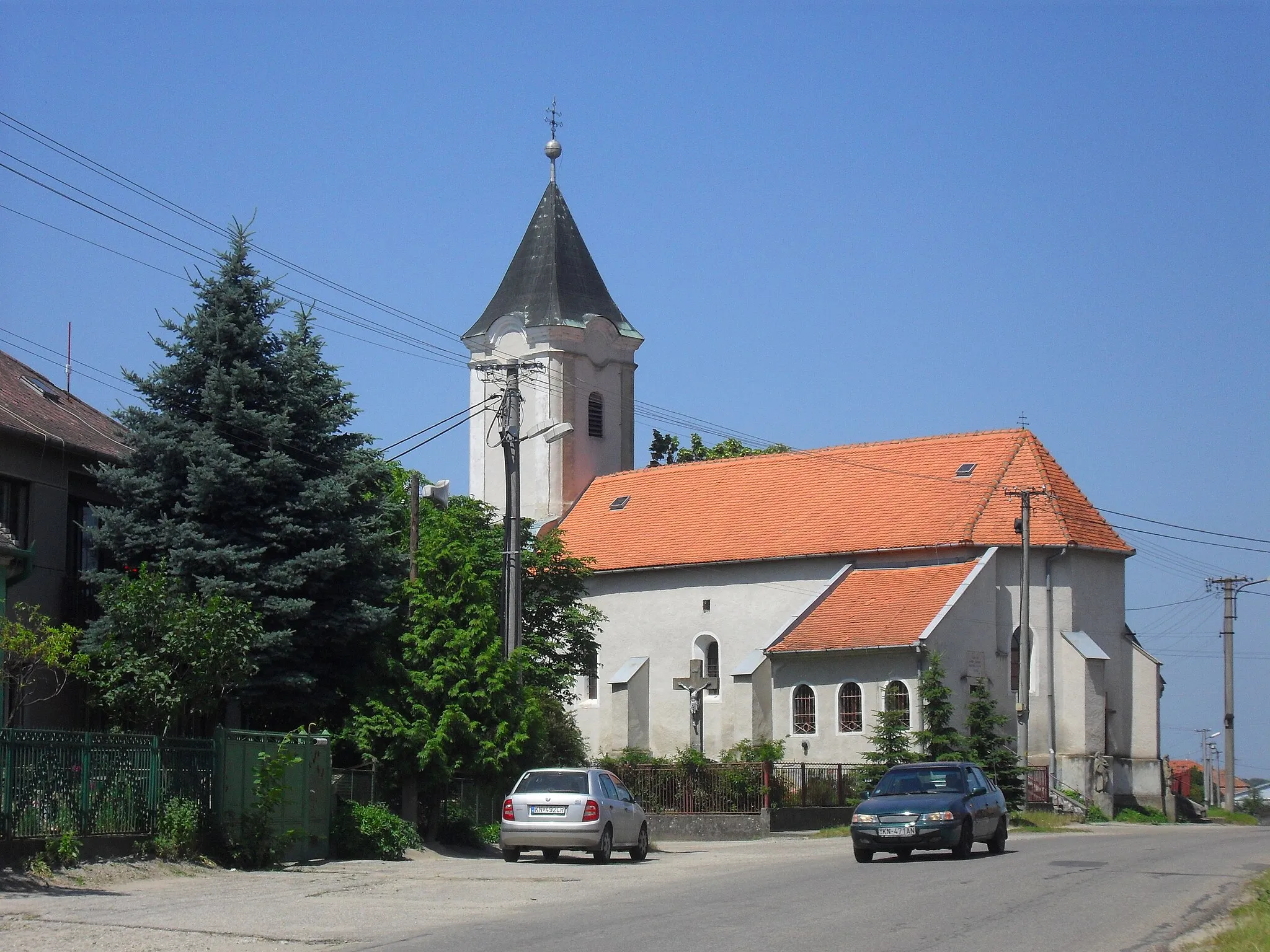 Photo showing: Marcelháza - katolikus templom