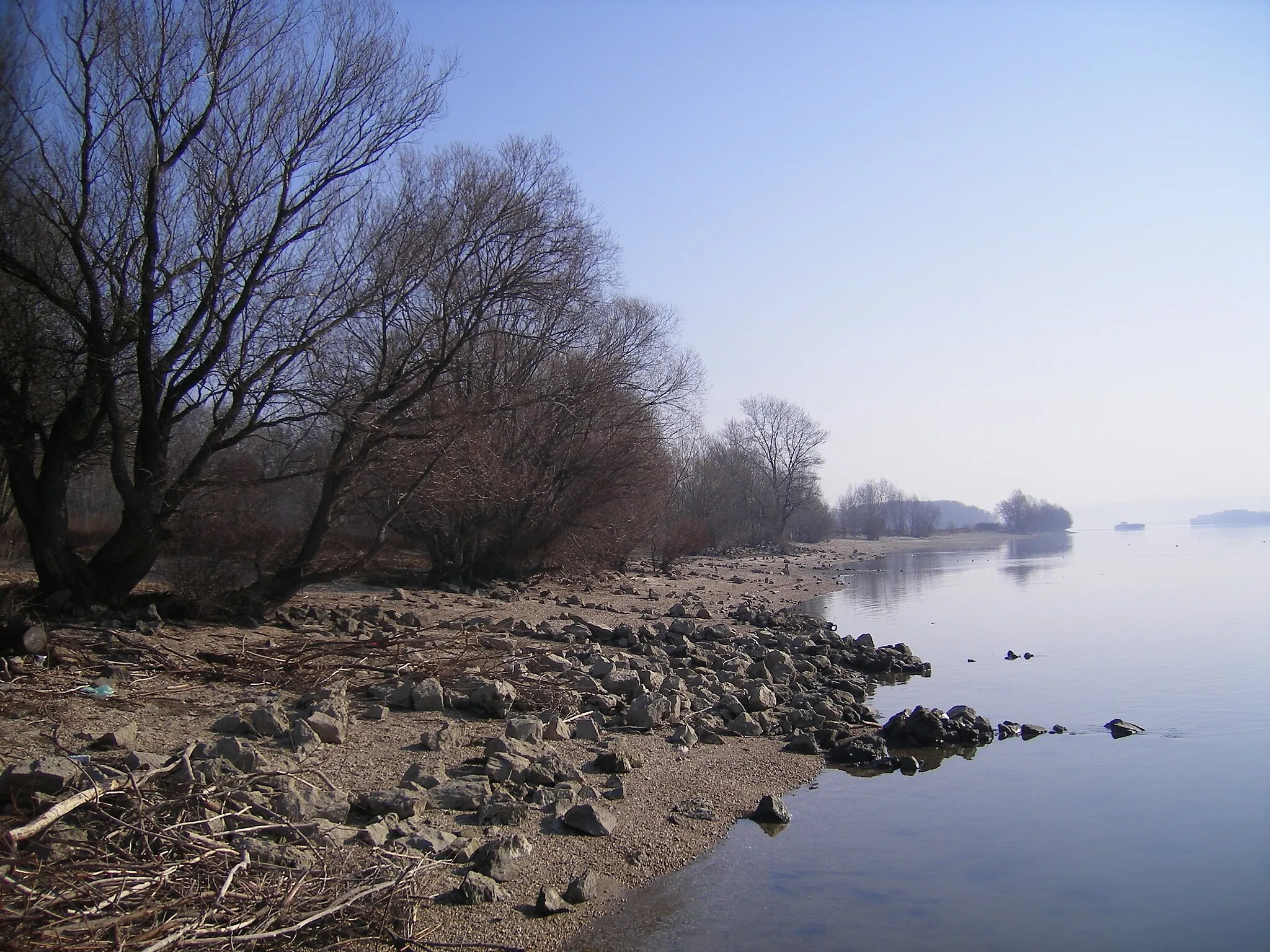 Photo showing: Břeh Dunaje poblíž Iže nedaleko Komárna, Jižní Slovensko