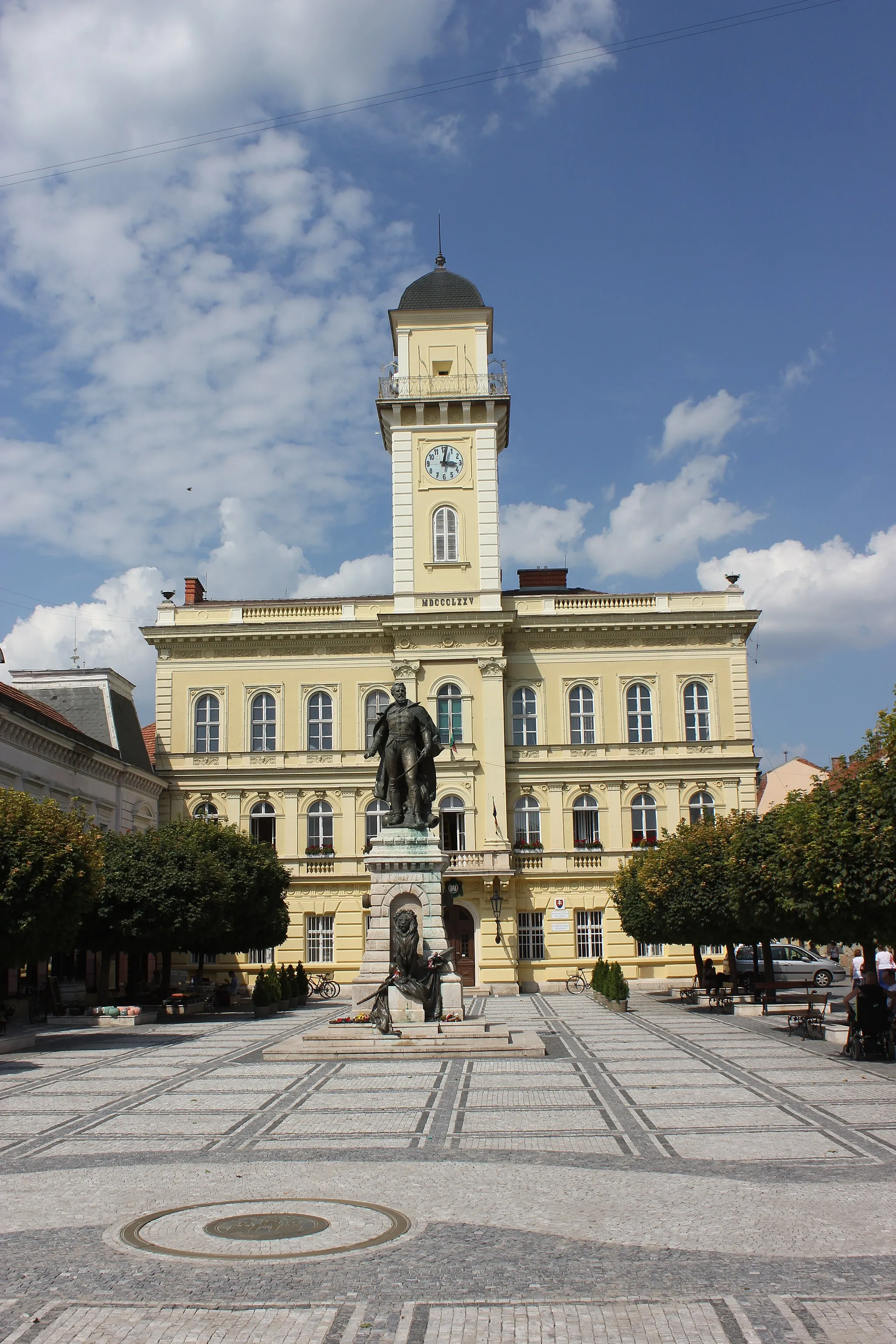 Photo showing: Komárno - town hall