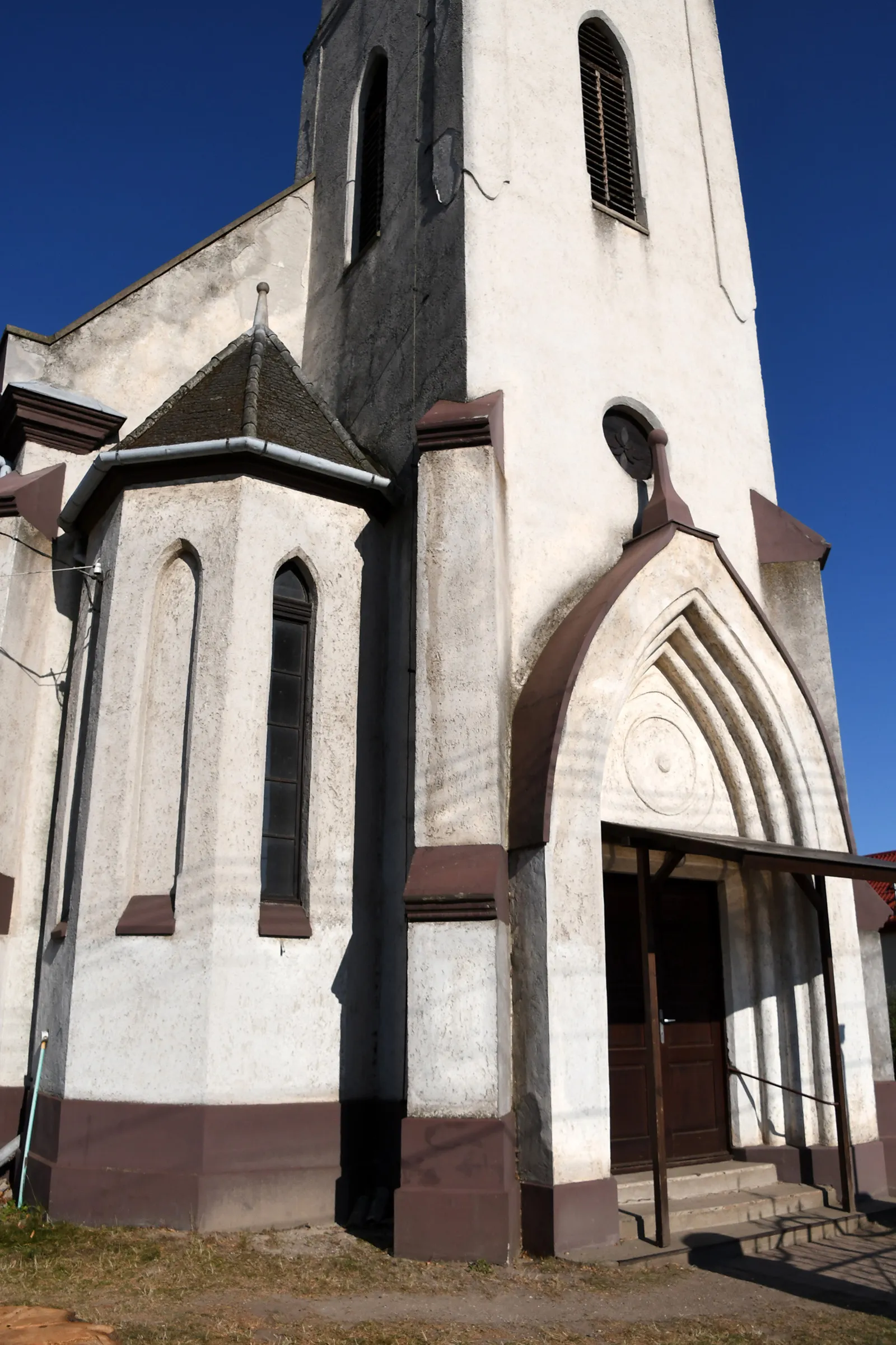 Photo showing: Calvinist church in Iváncsa, Hungary
