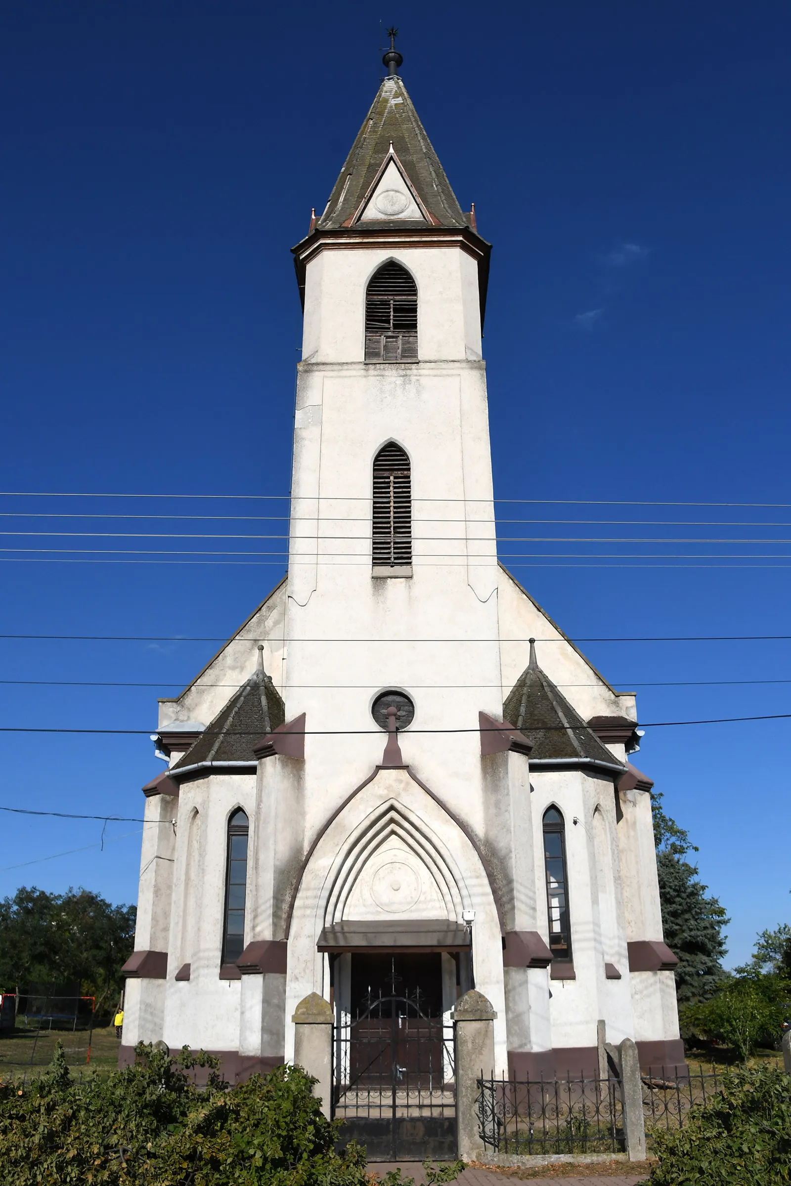 Photo showing: Calvinist church in Iváncsa, Hungary