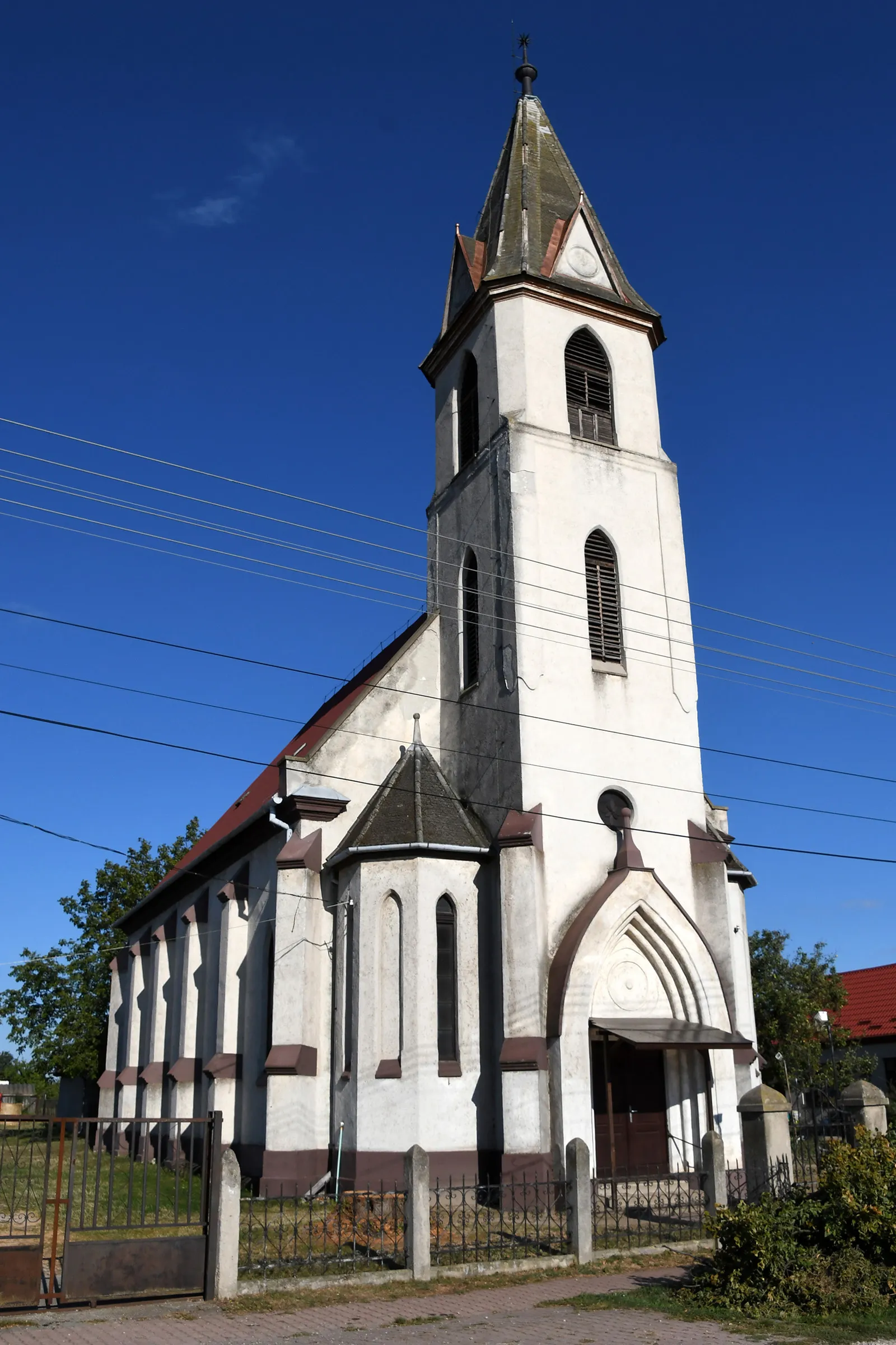 Photo showing: Calvinist church in Iváncsa, Hungary