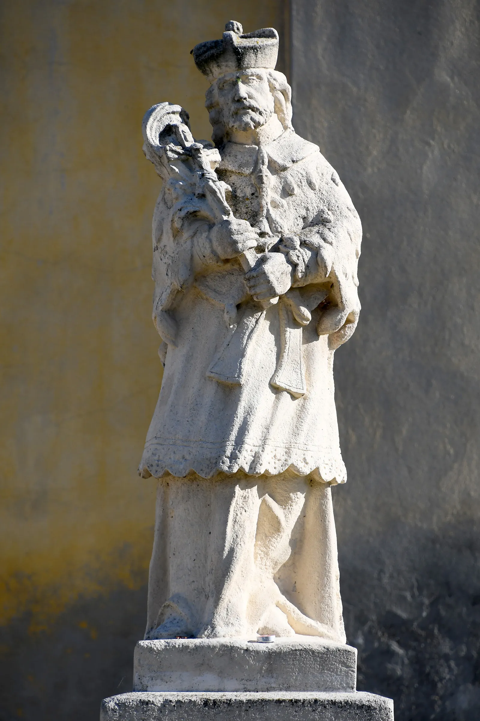Photo showing: Statue of John of Nepomuk (Pátka)