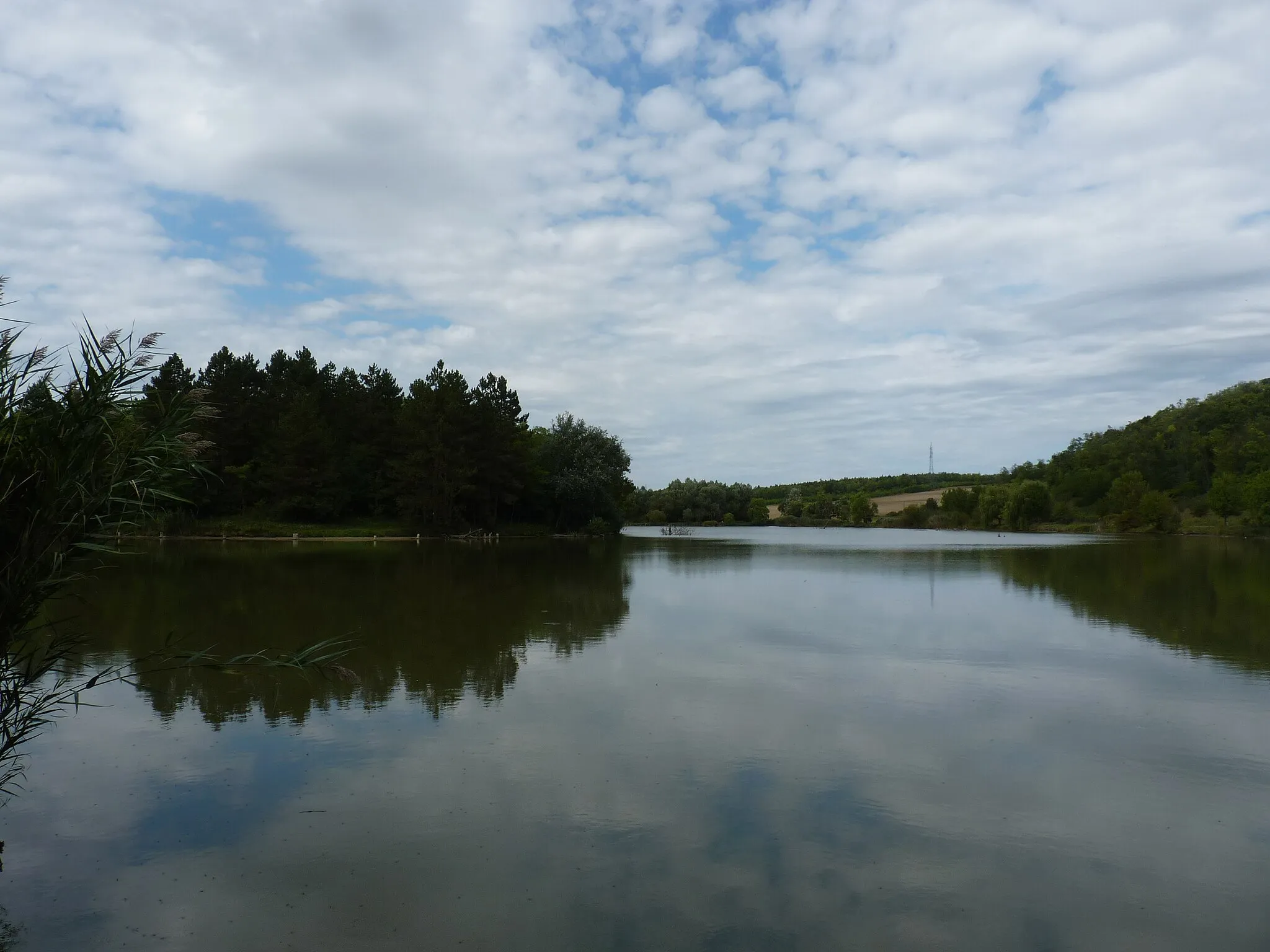 Photo showing: Fishing lake, Vértesacsa