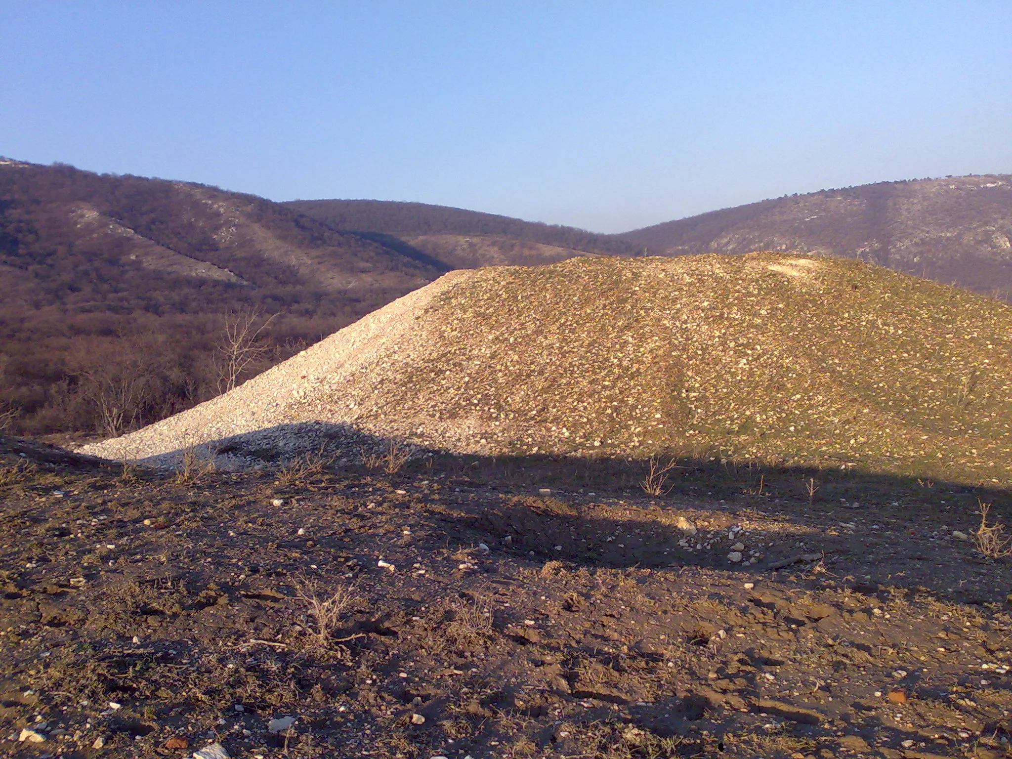 Photo showing: A betemetett Olasz-erőd 3/2