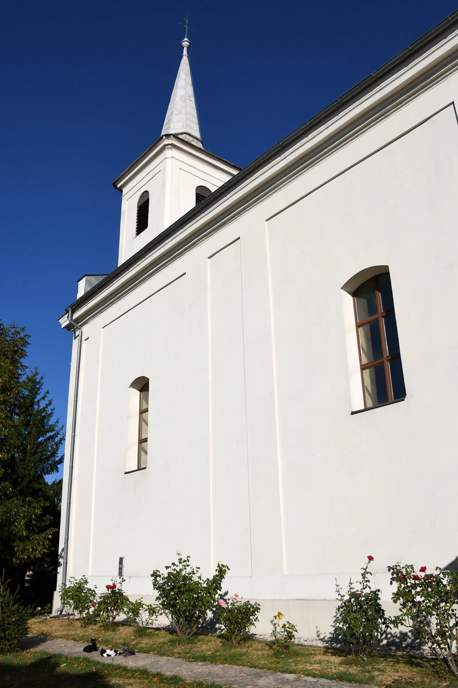 Photo showing: Roman Catholic church in Olaszfalu, Hungary