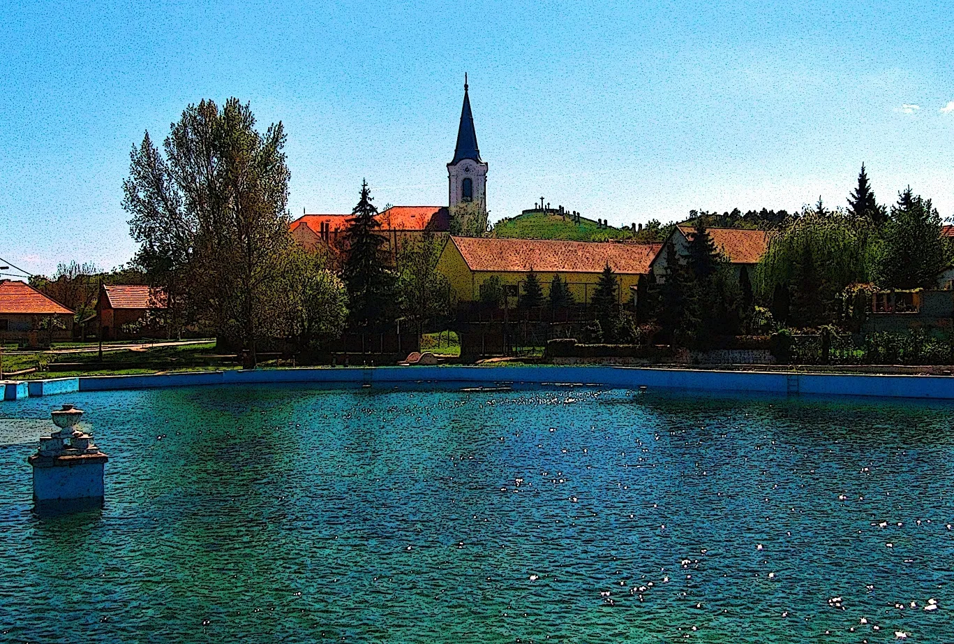 Photo showing: Bodajk, Hungary