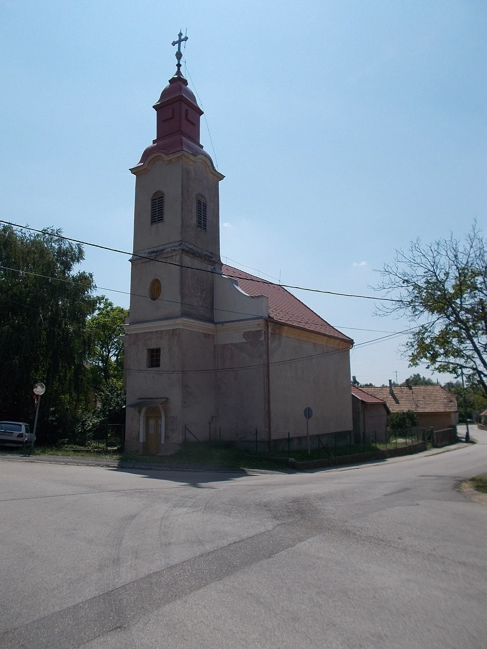 Photo showing: : Lutheran Church - Padragiút (Road 7309), Ajka, Veszprém County, Hungary