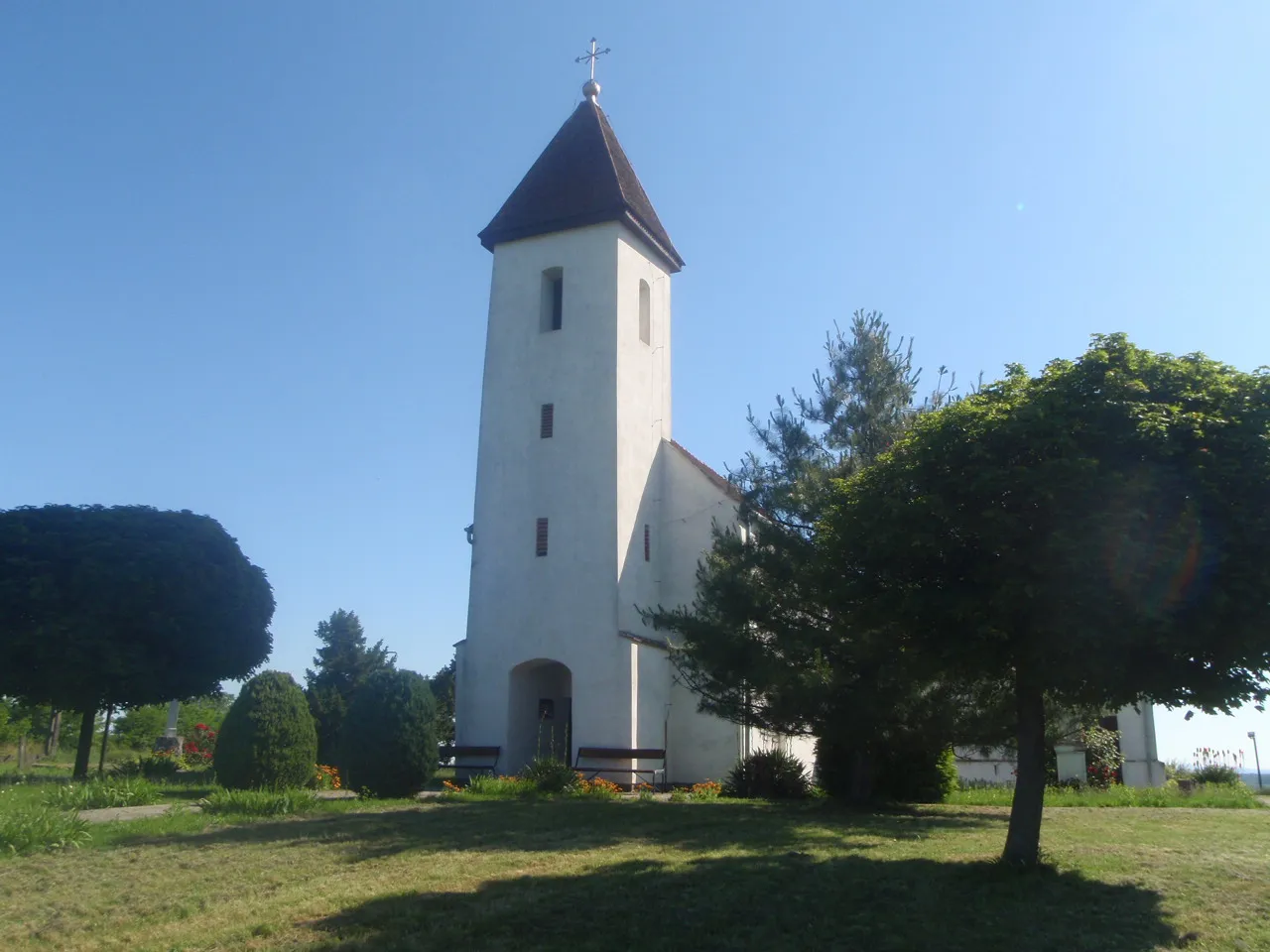 Photo showing: Somlószőlős rk templom