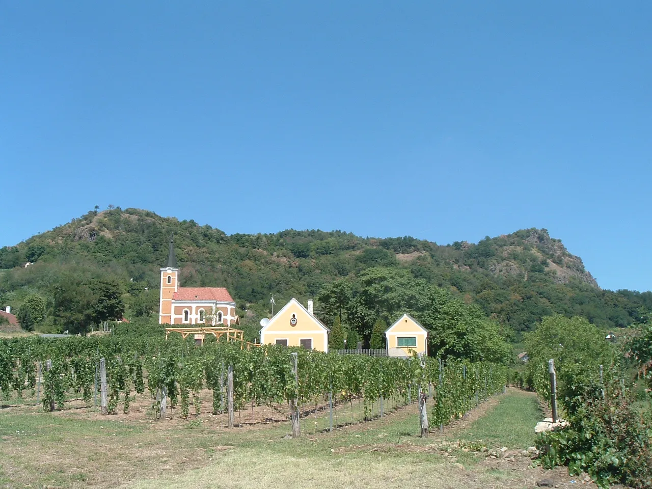 Photo showing: The Mount Szent György from Hegymagas
