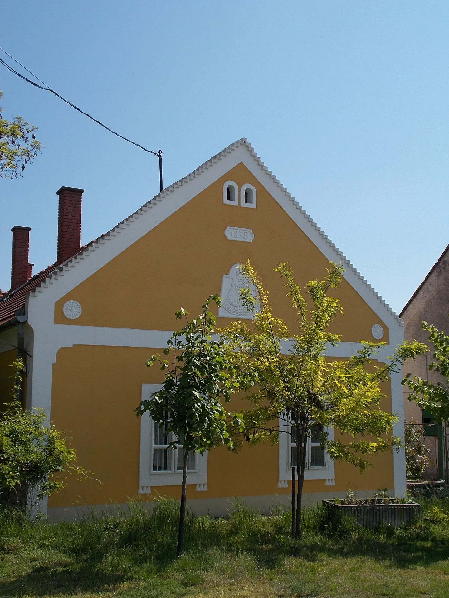 Photo showing: Tagyon - jellegzetes régi ház a községben