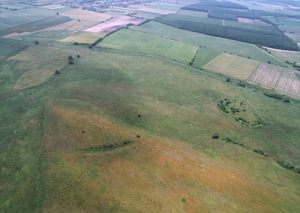 Photo showing: Zalaszegvár, Hungary, aerialphotography