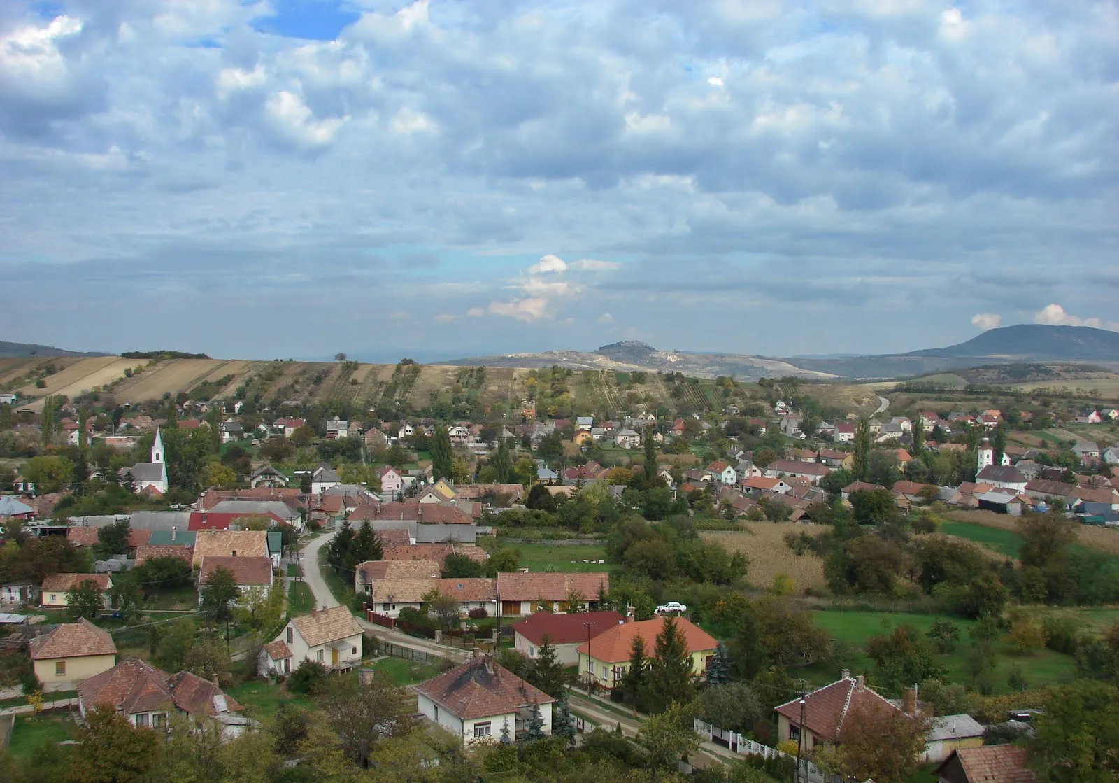 Photo showing: View of Nagysáp