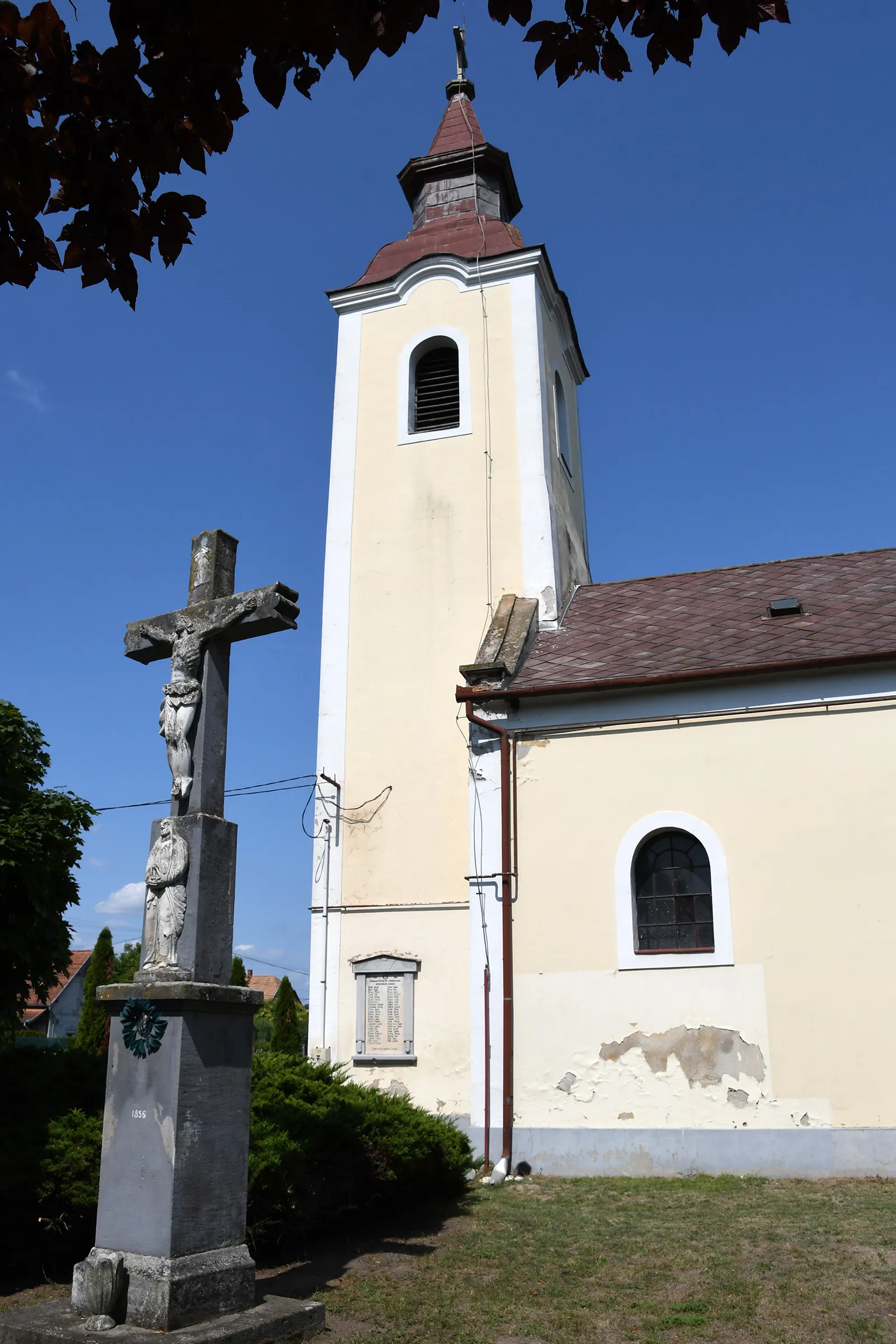 Photo showing: Roman Catholic church in Zalagyömörő, Hungary