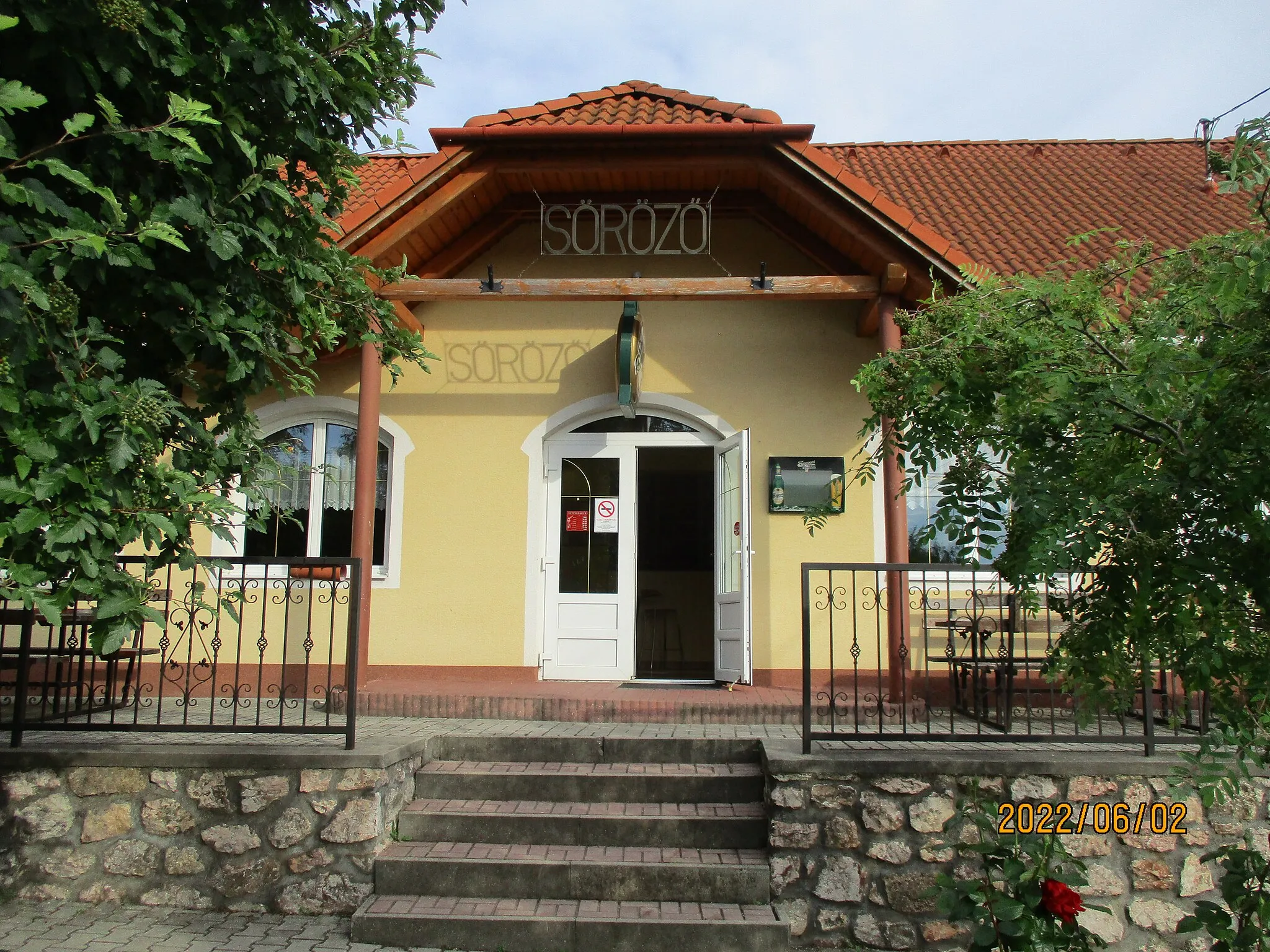 Photo showing: Országos Kéktúra igazolópontja