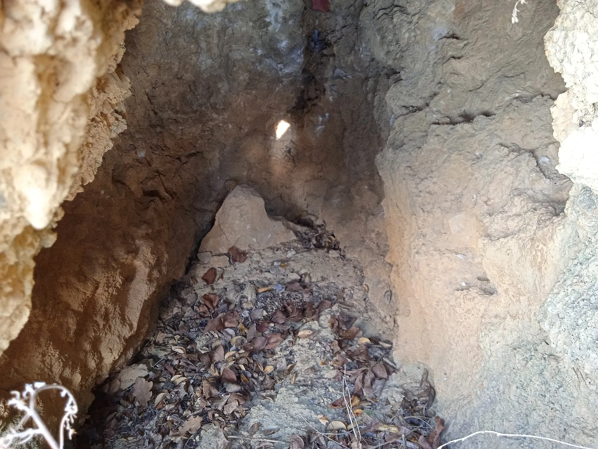 Photo showing: Kis-Strázsa-hegyi fissure cave