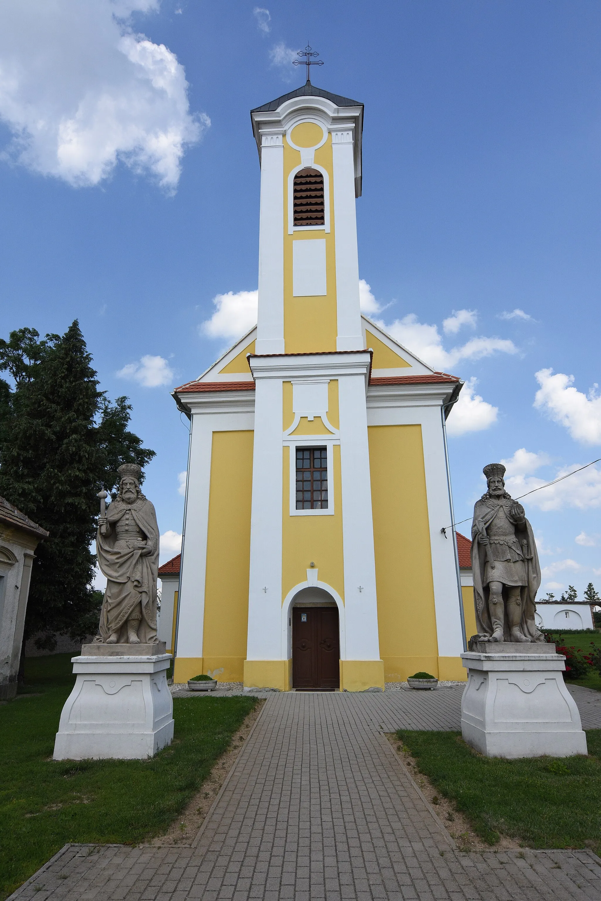 Photo showing: Penitent Magdalene Church in Felsoság Simaság