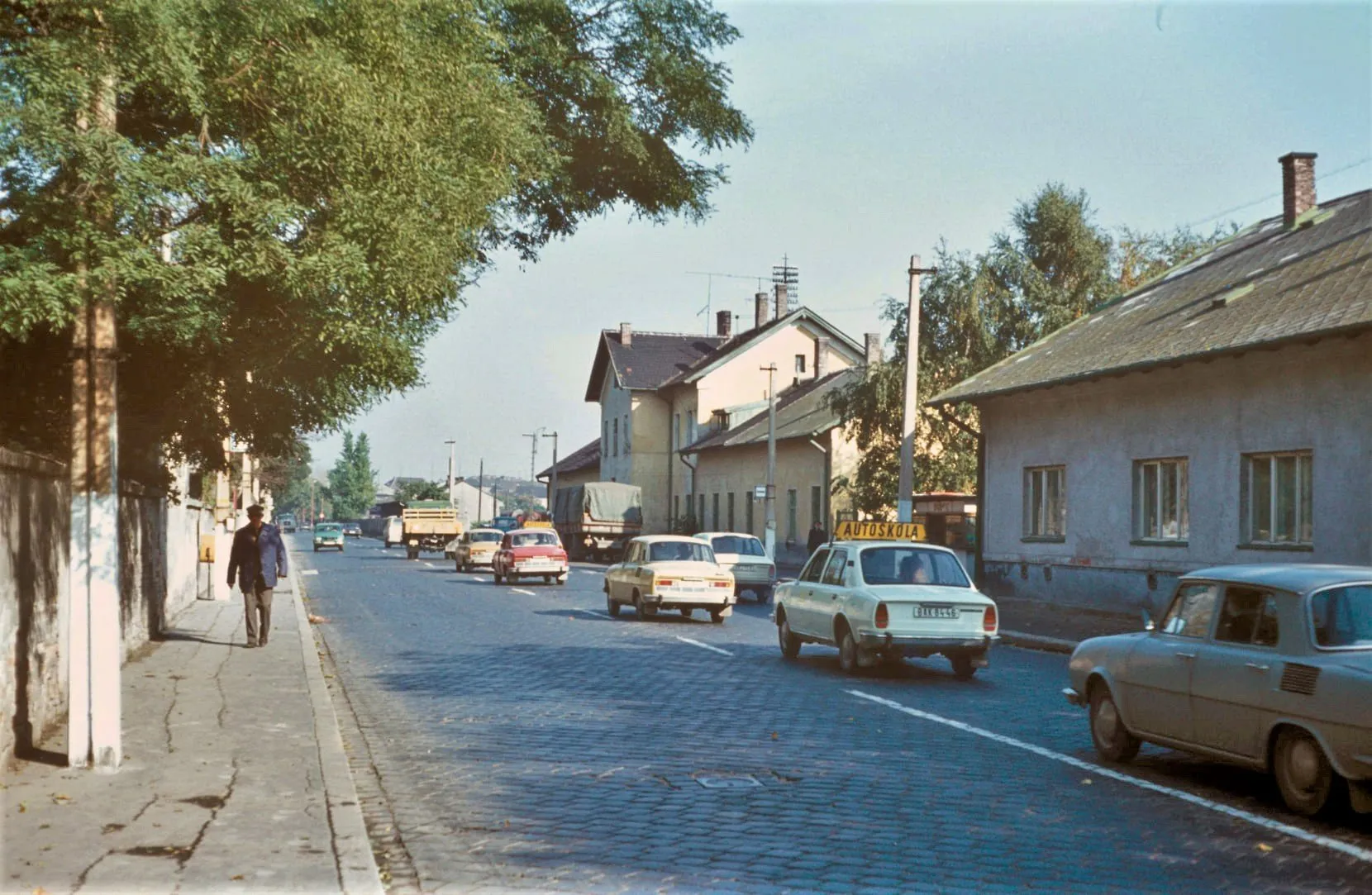 Photo showing: Former railway station Bratislava - Nivy in 1979