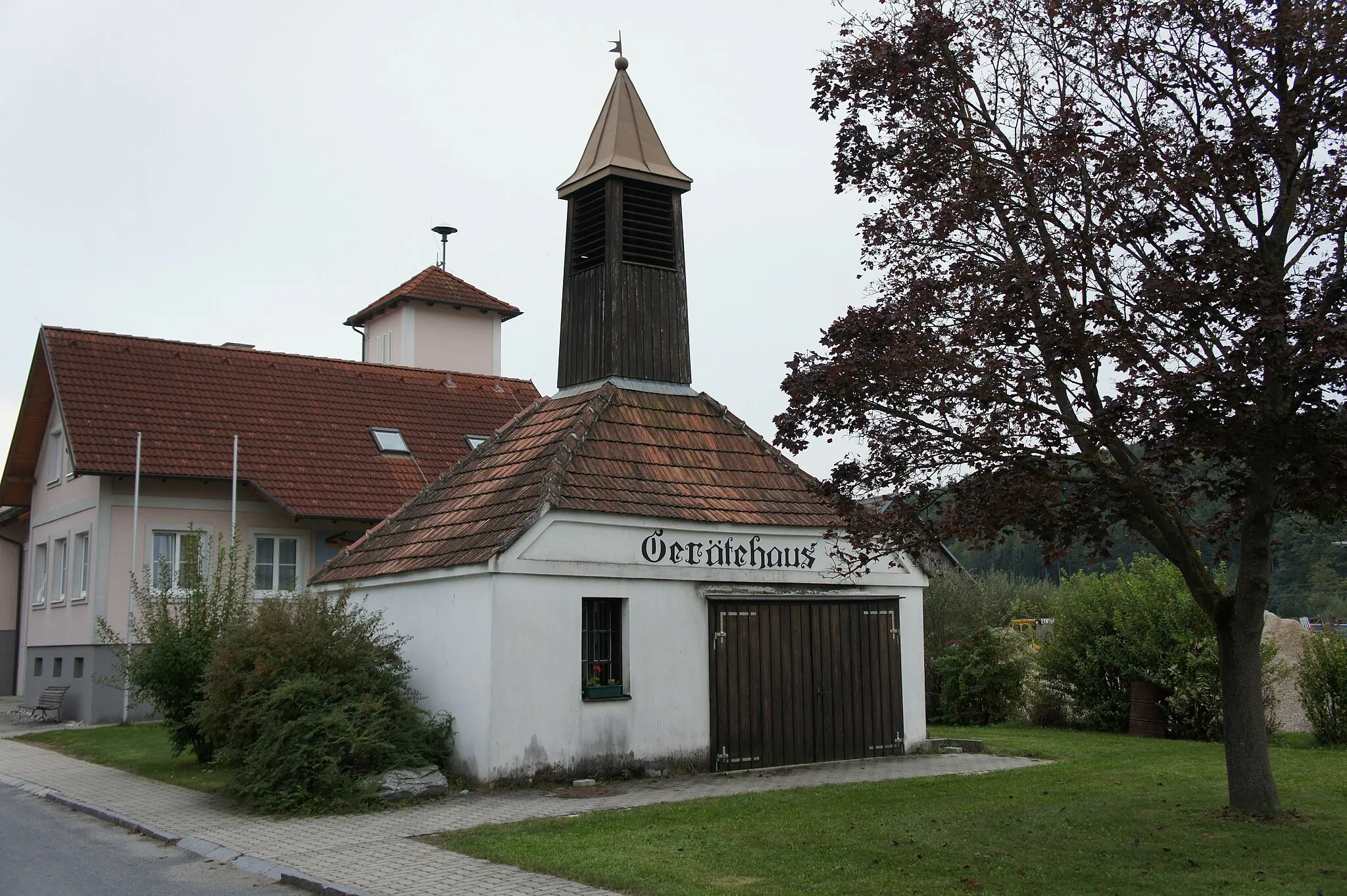 Photo showing: Former fire station, Oberrabnitz (municipality Draßmarkt), Austria