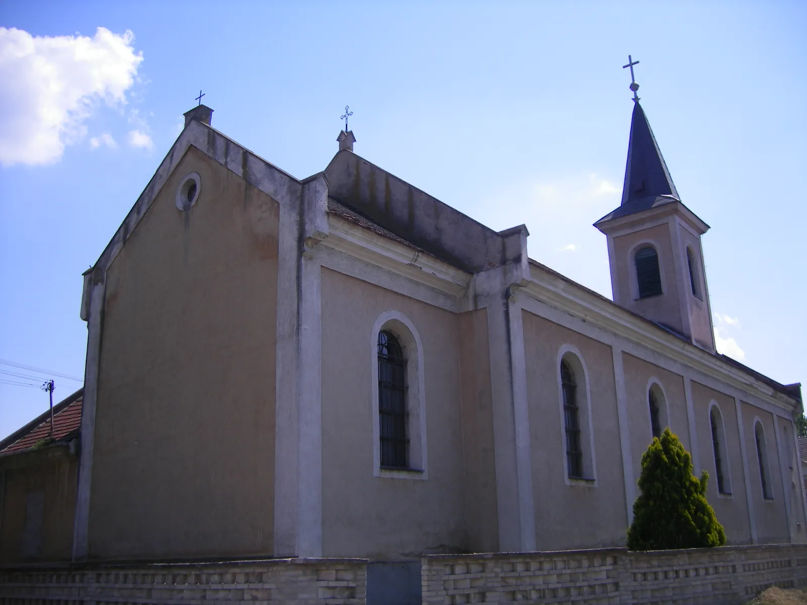 Photo showing: Keszegfalva - katolikus templom