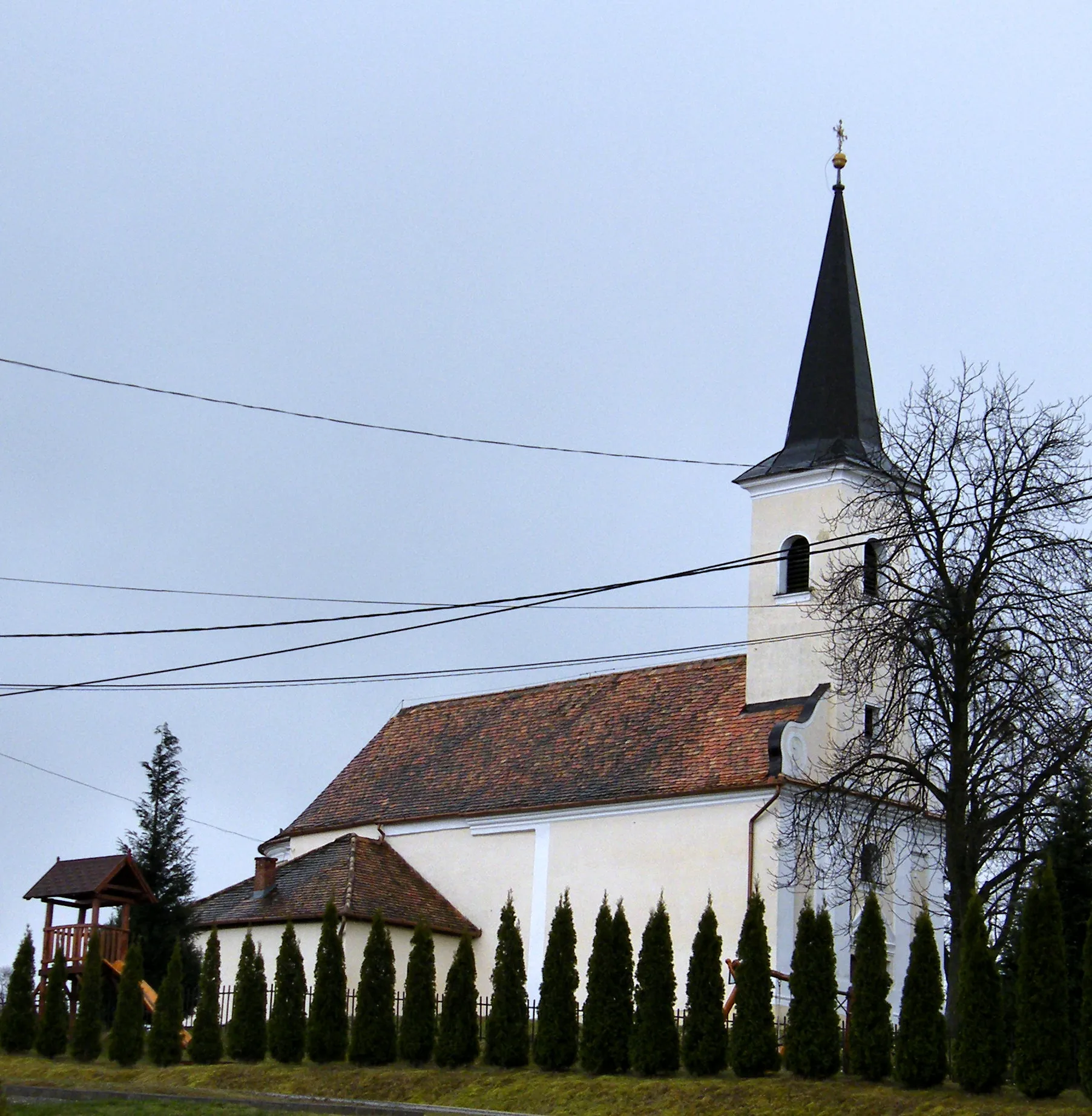 Photo showing: Church of Boncodfölde, Zala county. Szent Anna római katolikus templom