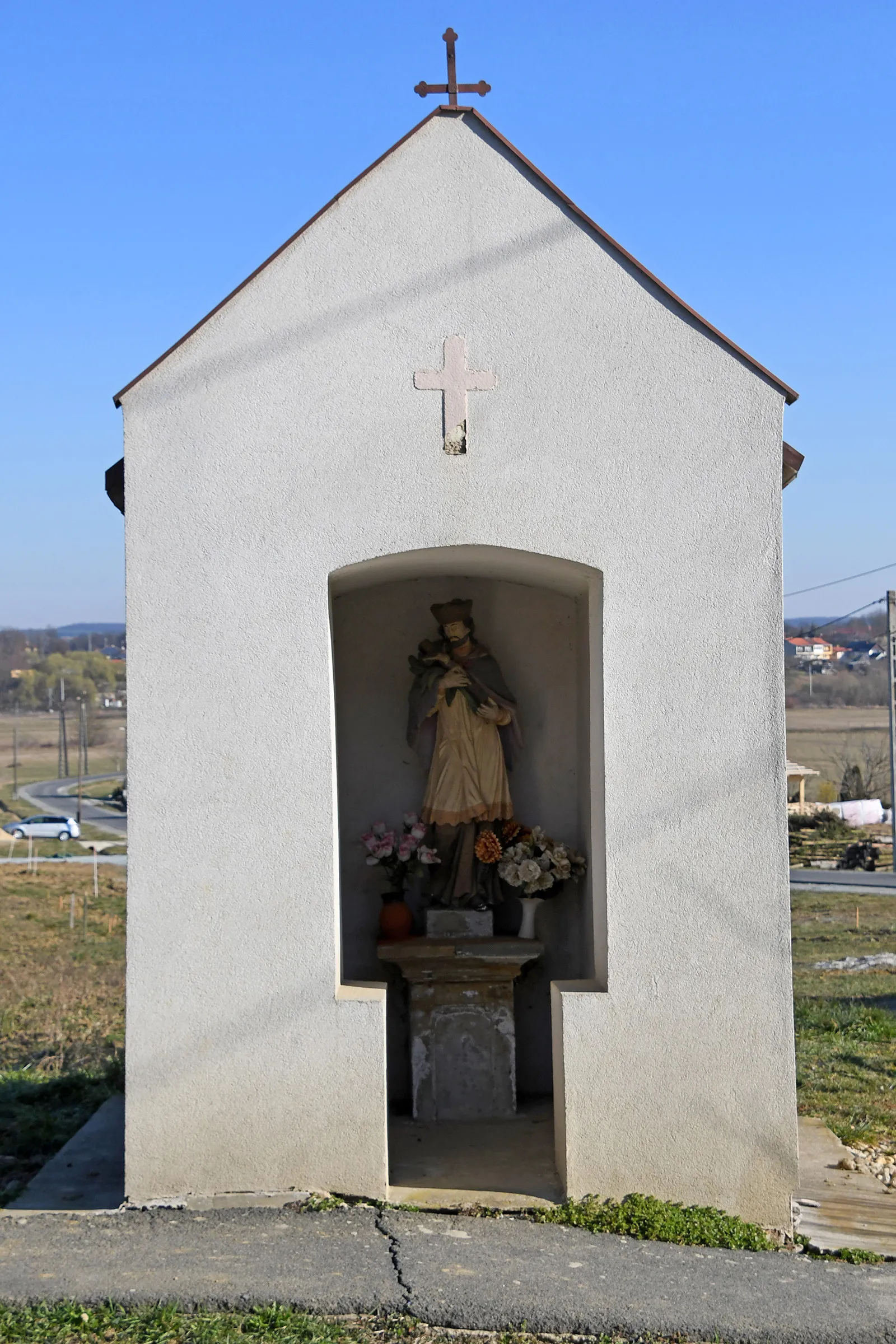 Photo showing: Statue of Saint John of Nepomuk in Boncodfölde, Hungary