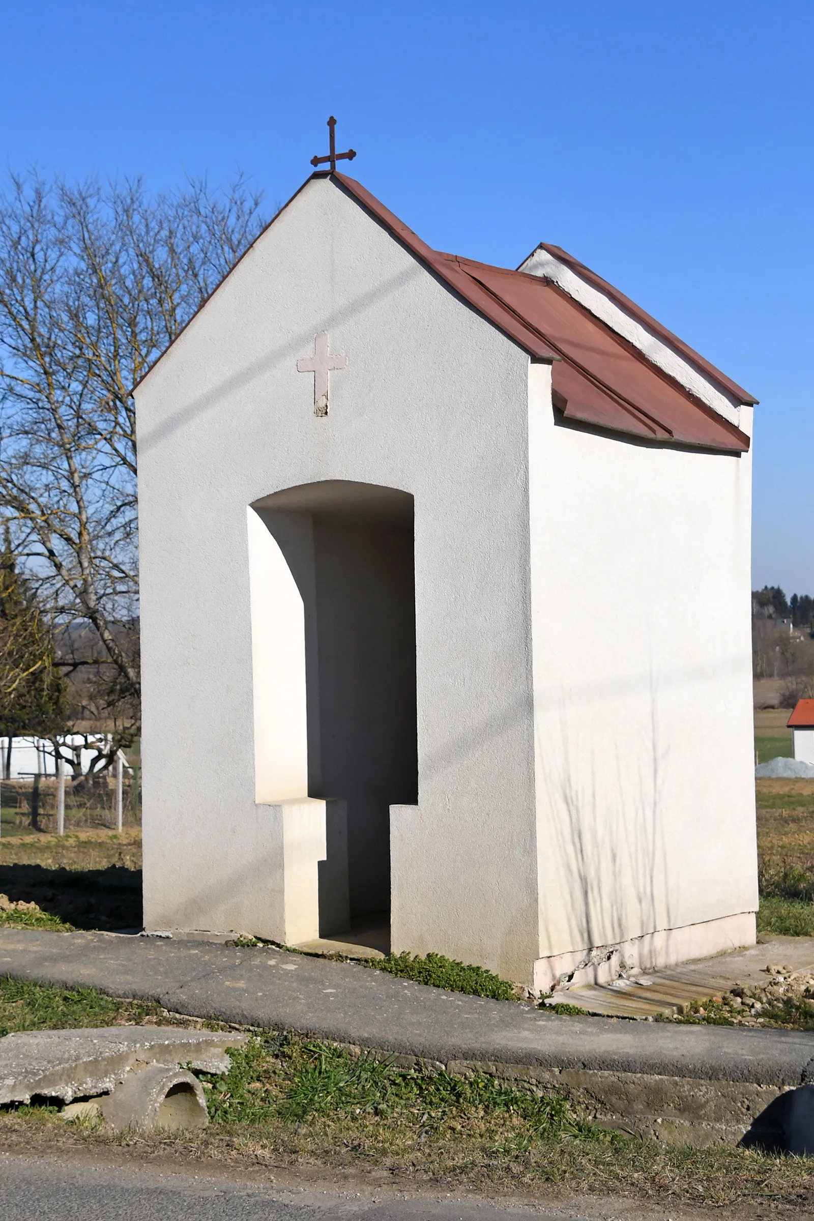 Photo showing: Statue of Saint John of Nepomuk in Boncodfölde, Hungary