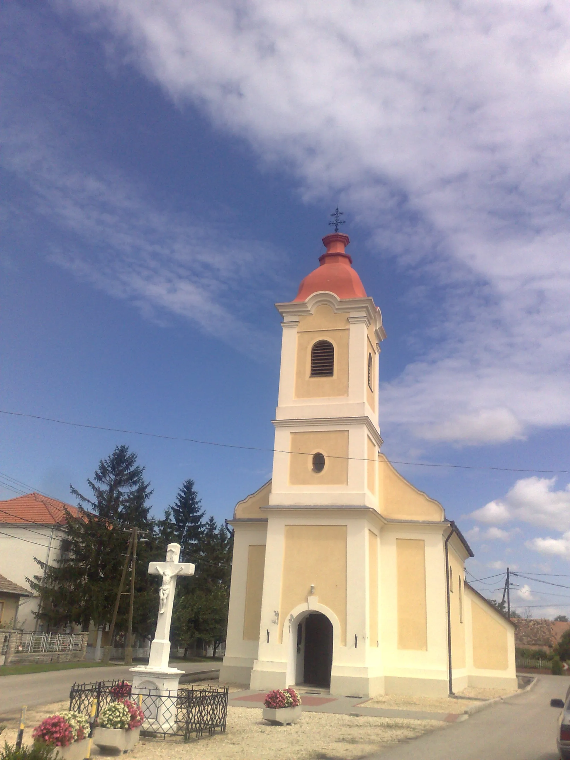 Photo showing: Pásztori - római katolikus templom