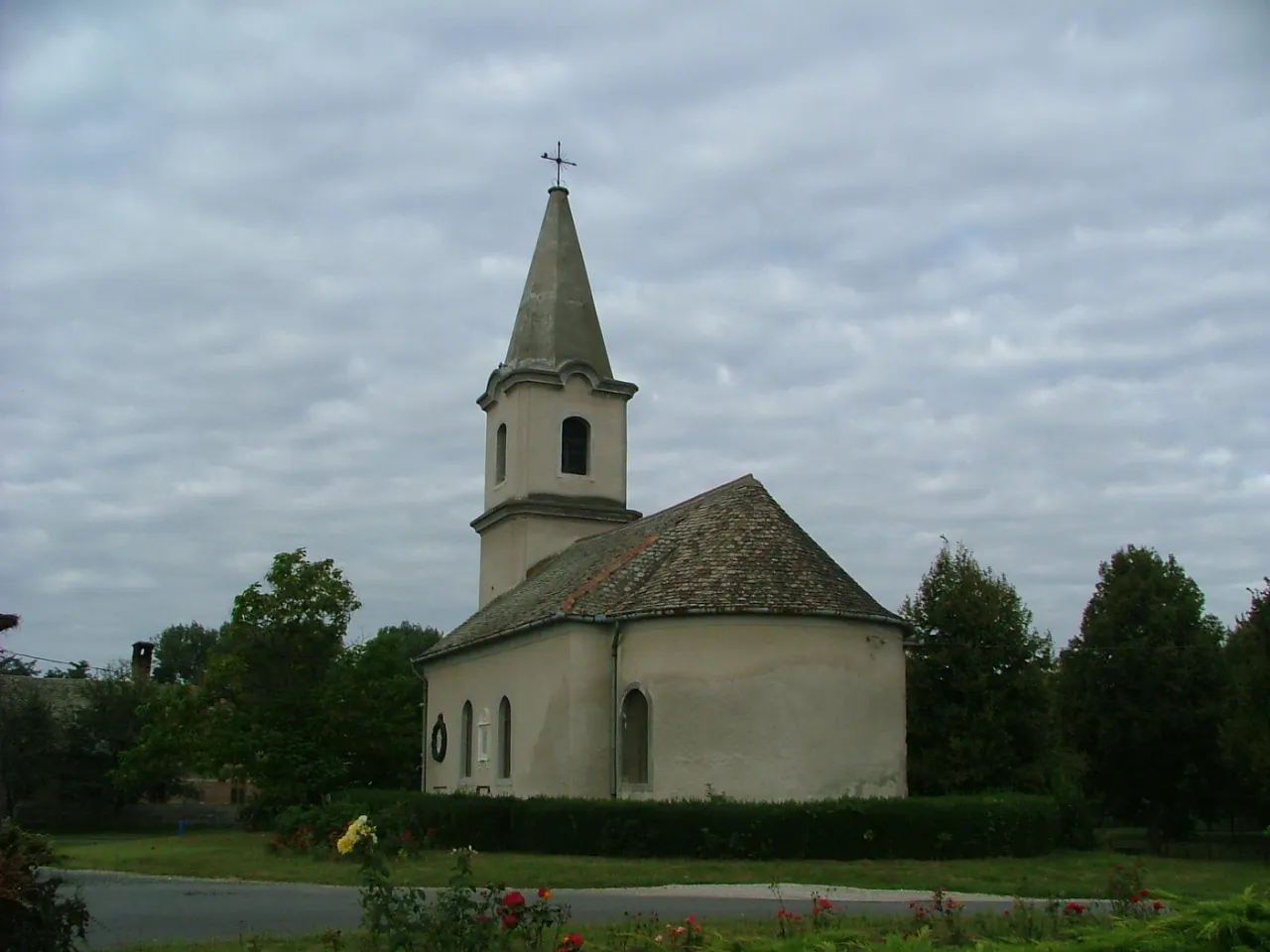 Photo showing: Lutheran church in Mérges