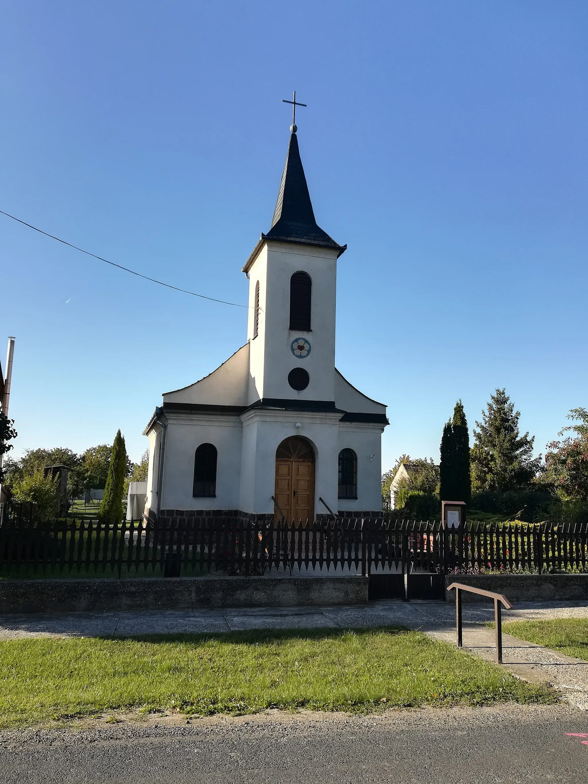 Photo showing: Győrsági evangélikus templom