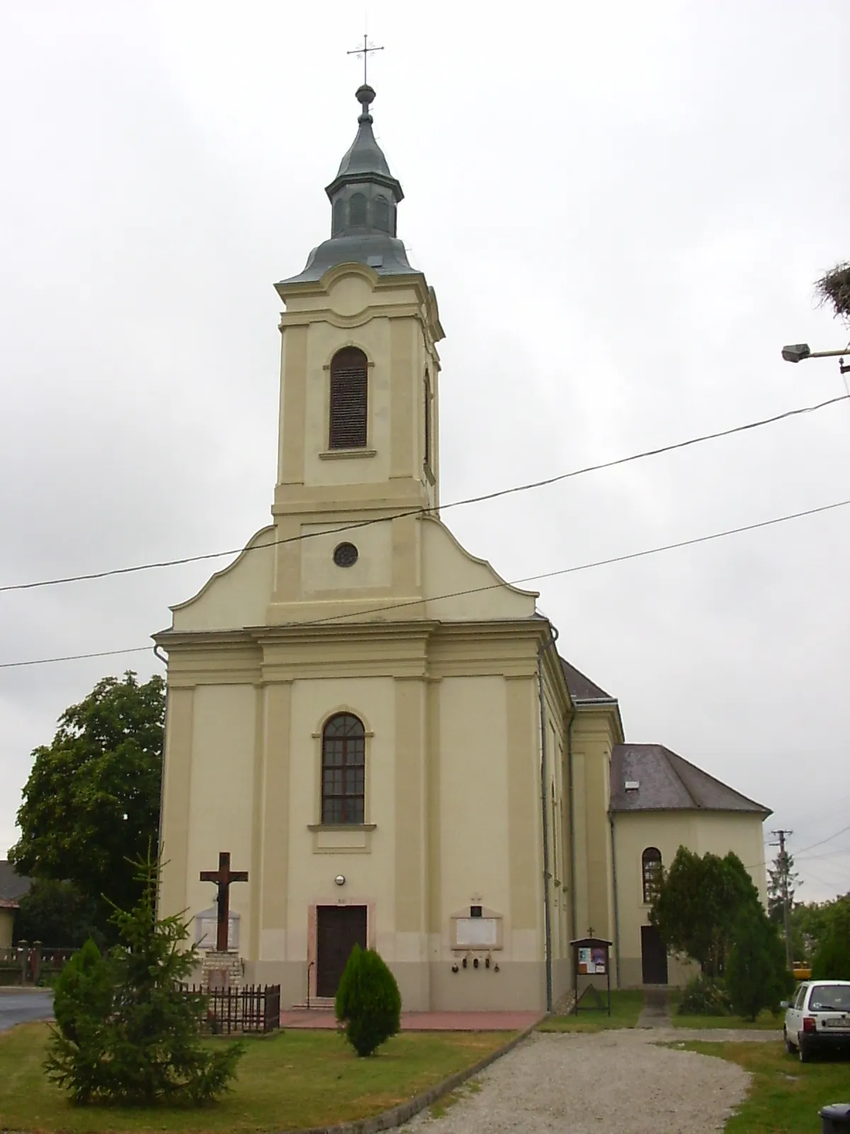 Photo showing: Nyalka, Nativity of Mary roman catholic church