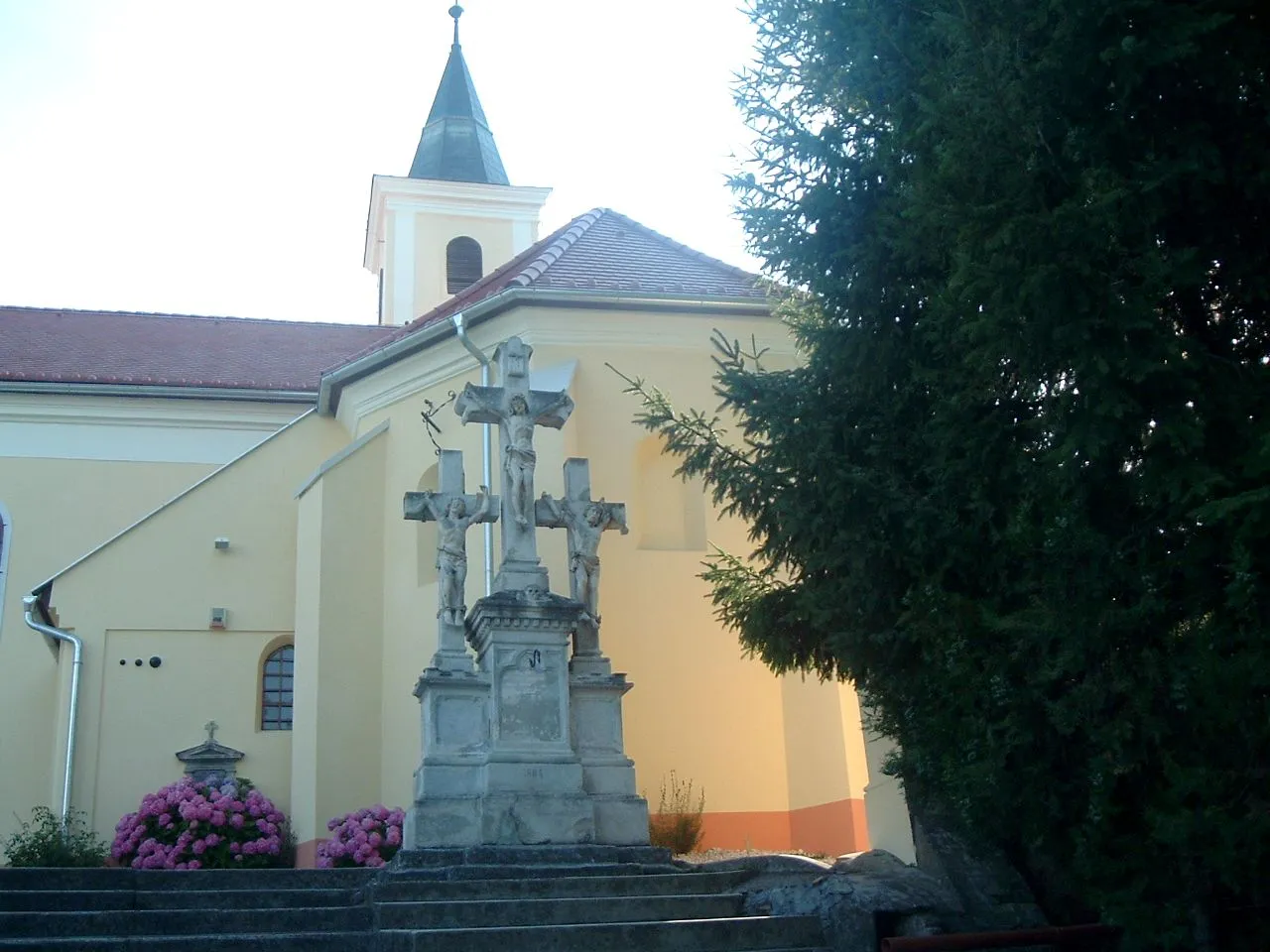 Photo showing: Roman Catholic Church in Répcevis, Hungary
