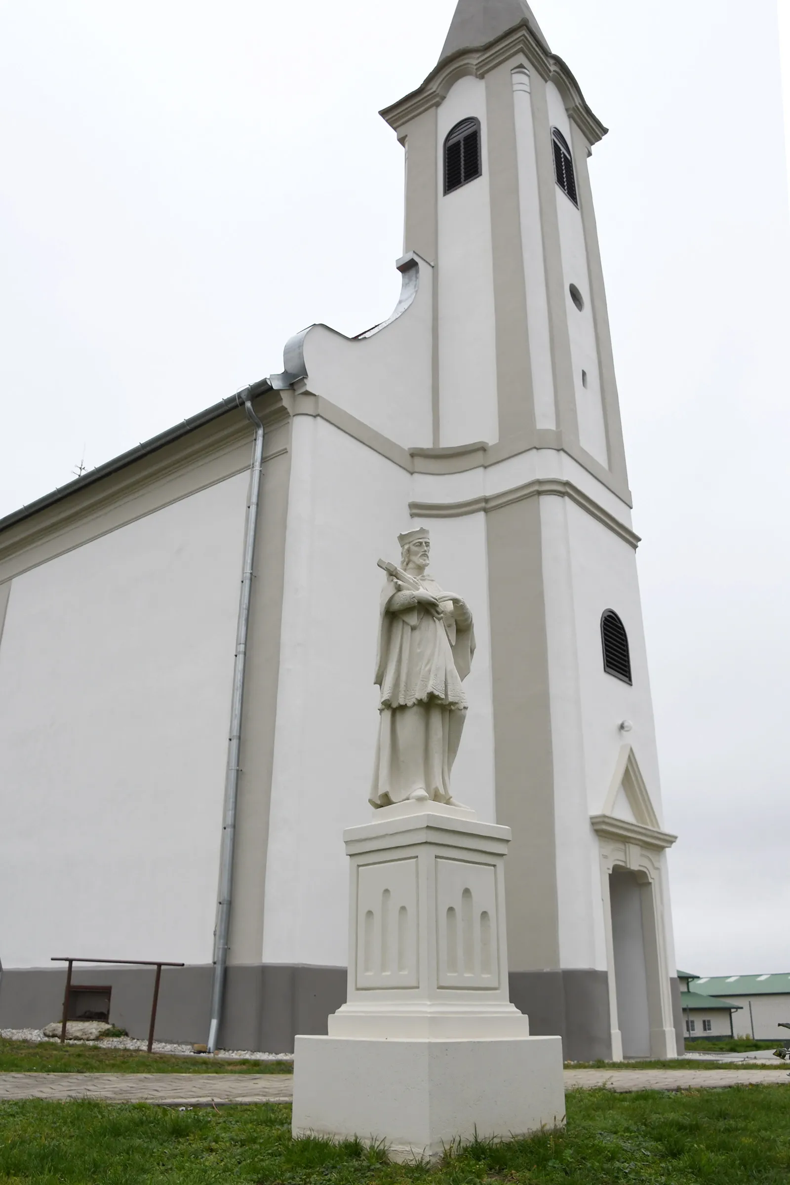 Photo showing: Statue of John of Nepomuk in Gyalóka