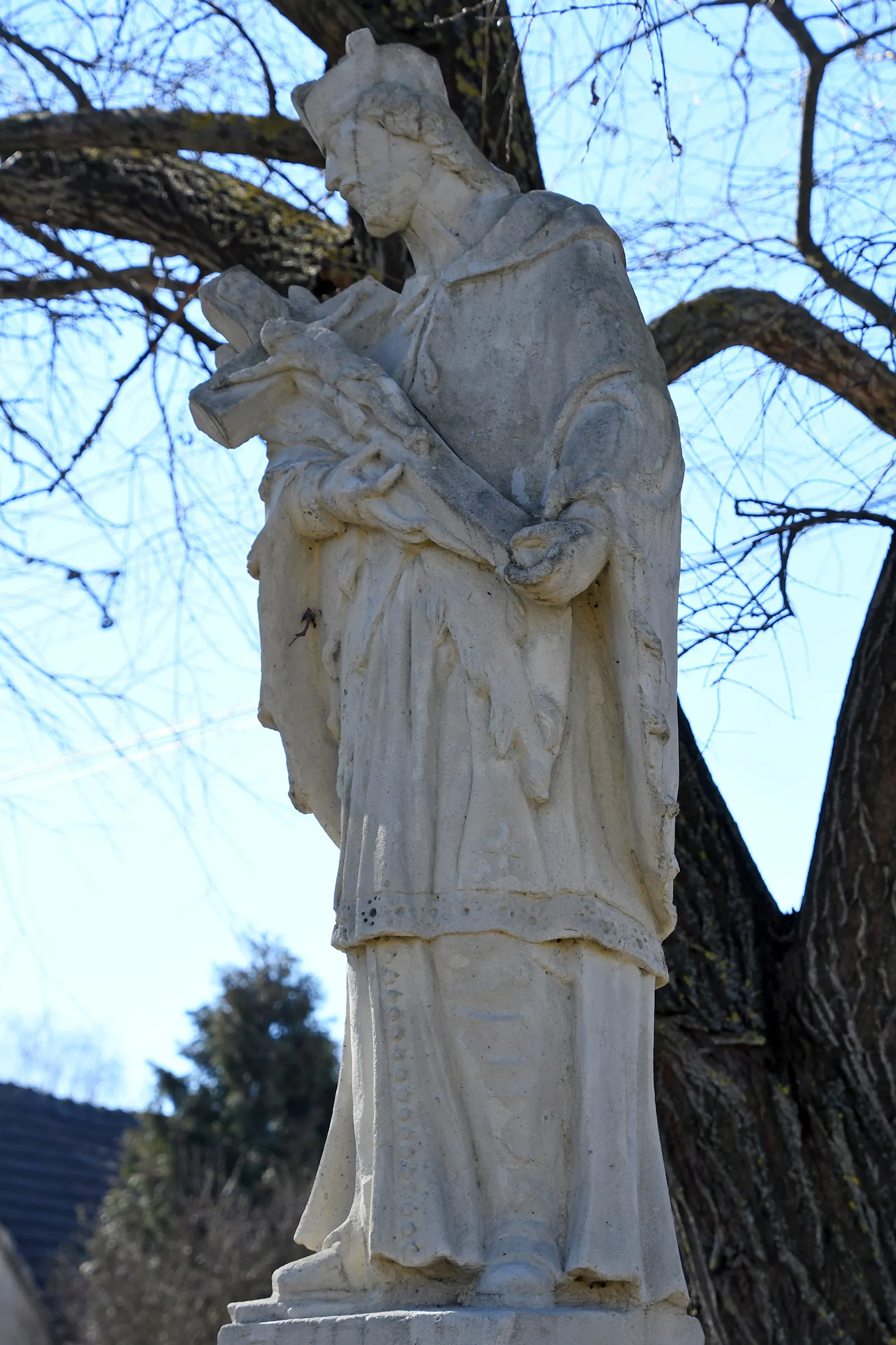 Photo showing: Statue of Saint John of Nepomuk by the Csapás-árok in Vasvár, Hungary