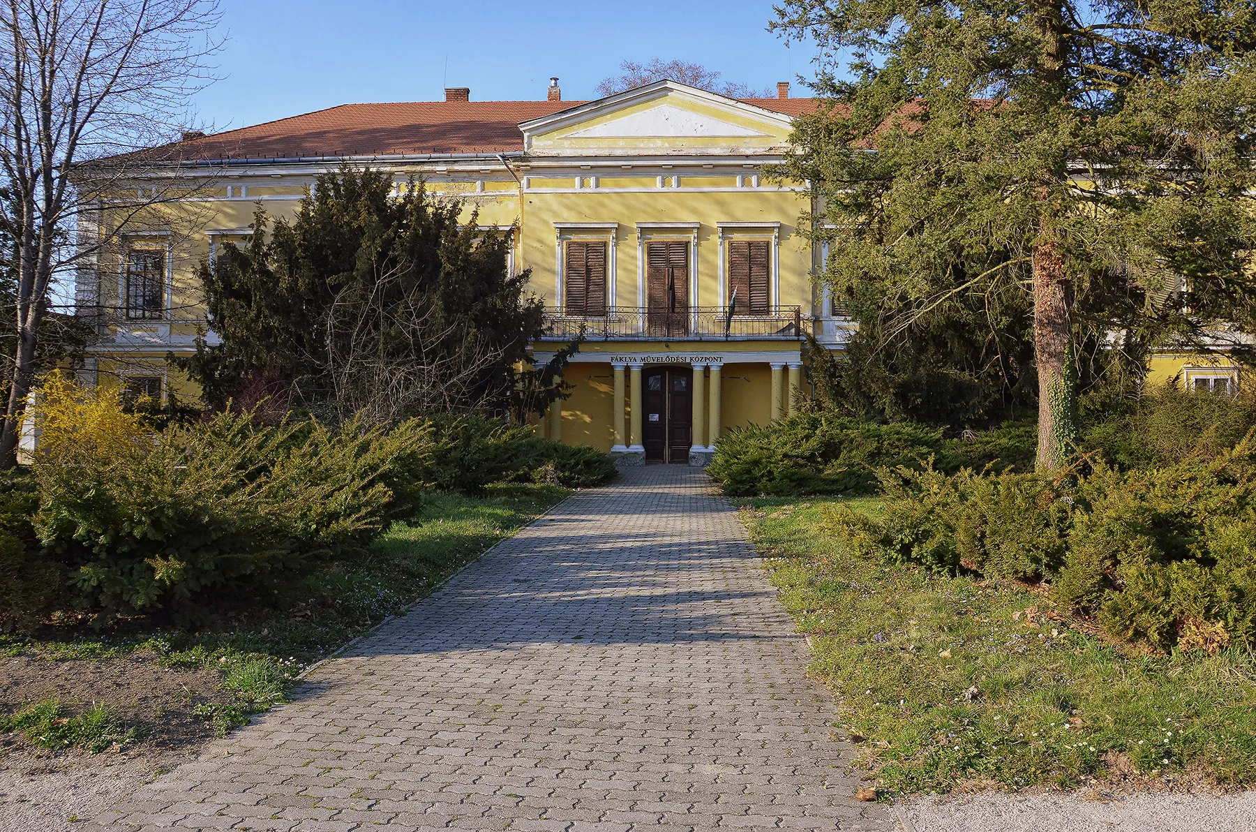 Photo showing: Letenye, Hungary, the Szapáry-Andrássy Mansion