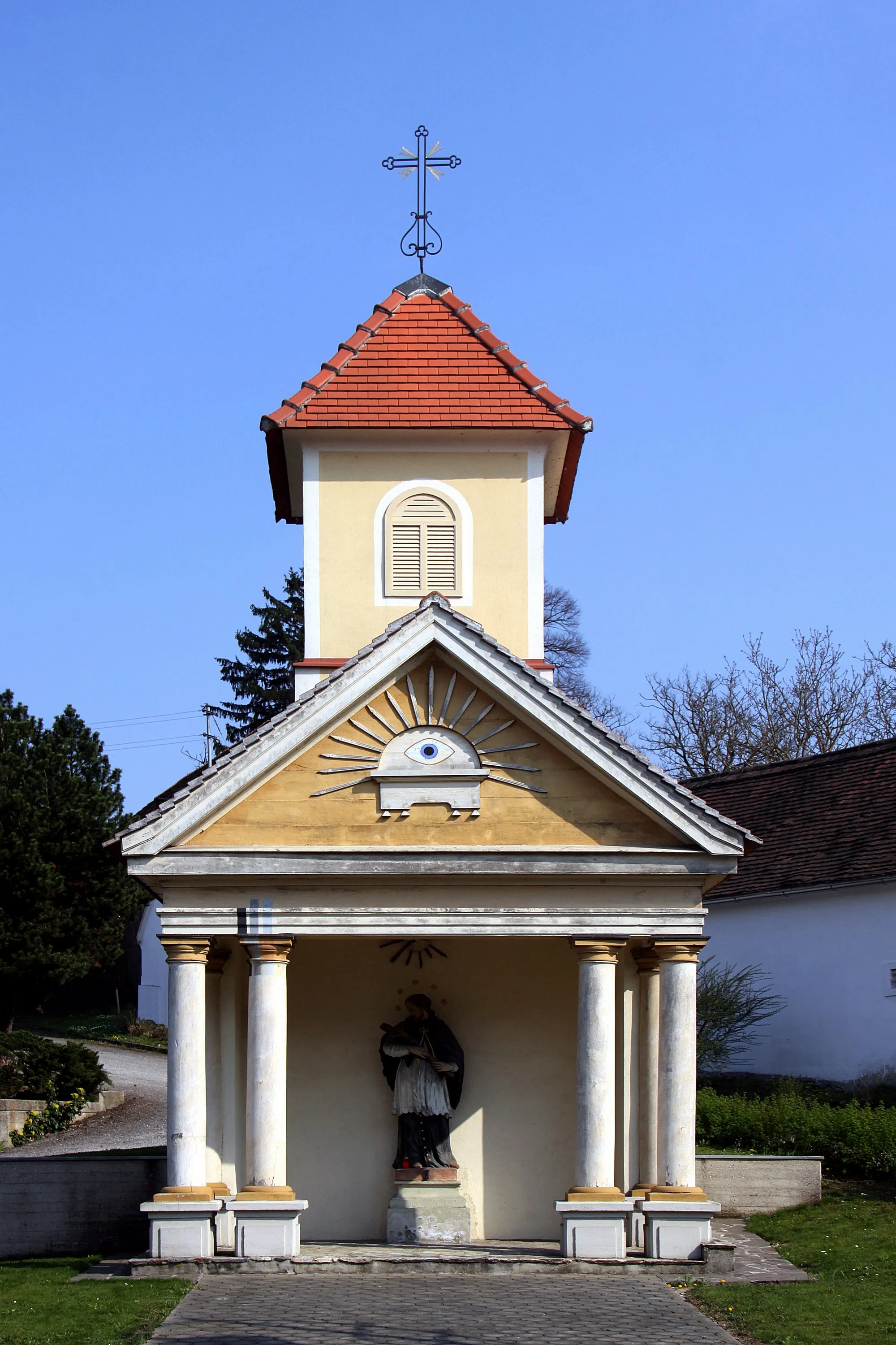 Photo showing: Kohfidisch - Figur Johannes Nepomuk