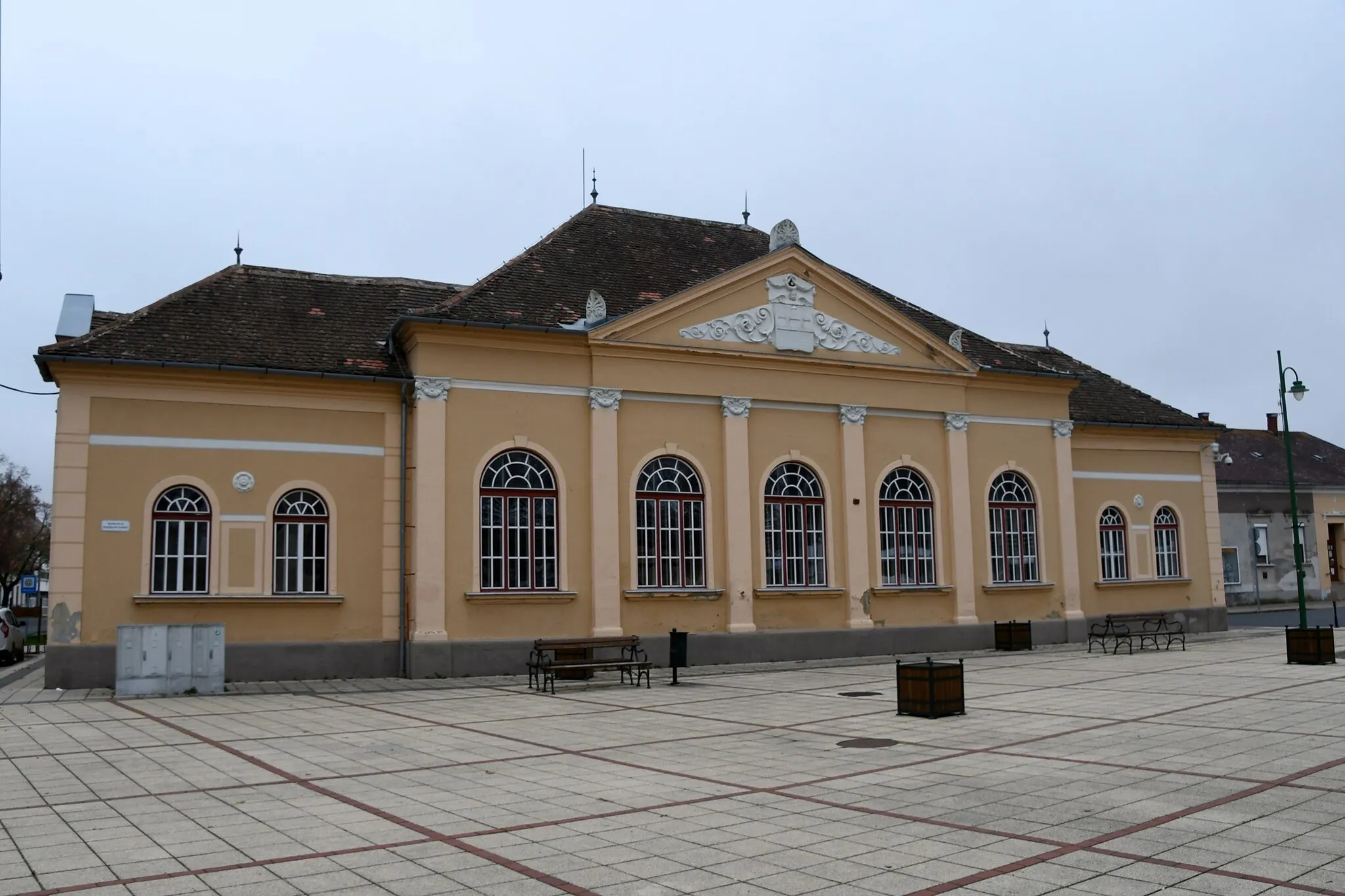 Photo showing: House of Culture in Csepreg, Kőszeg District, Vas County, Hungary
