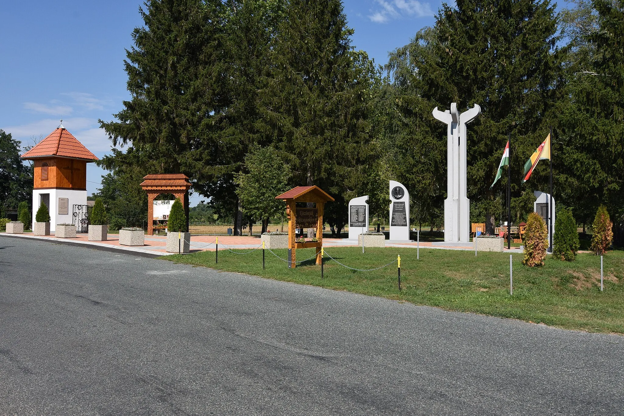Photo showing: Memorial Győrvár