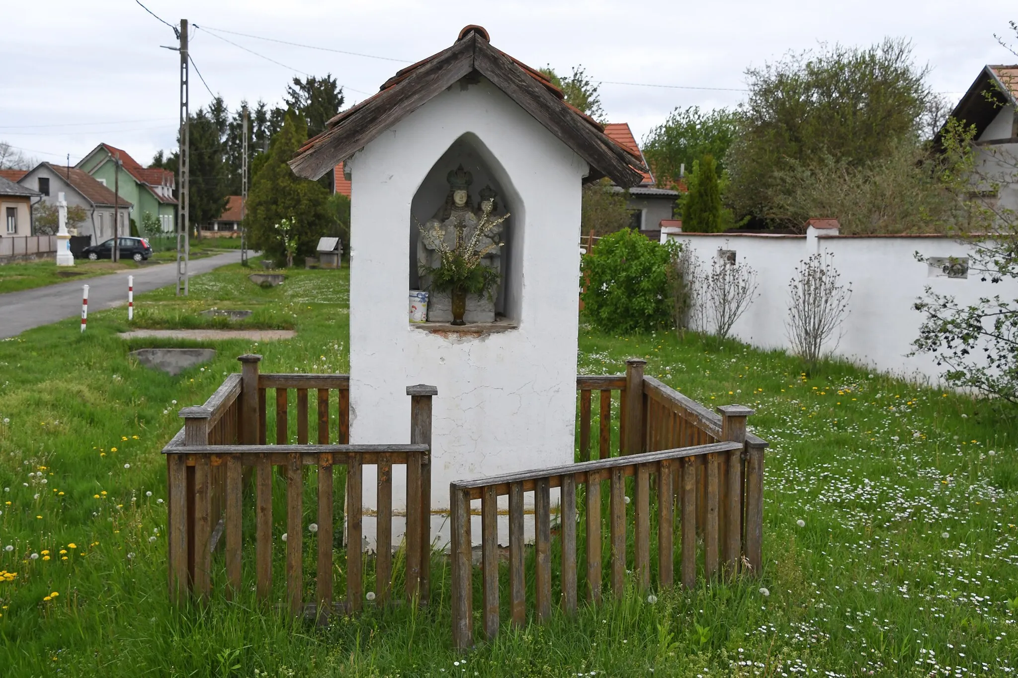 Photo showing: Column shrine of Our Lady of Loreto in Páka, Hungary