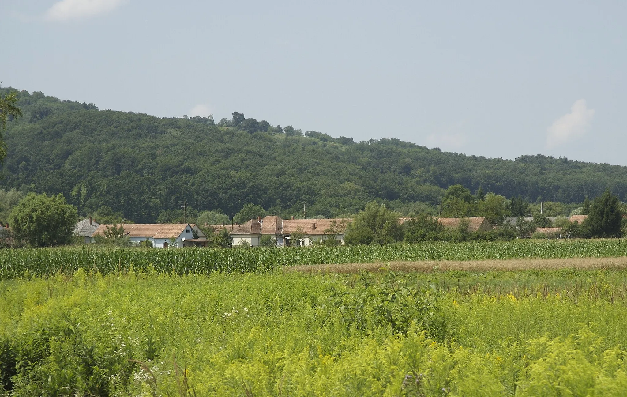 Photo showing: A view of Kányavár village (Zala county, Hungary)