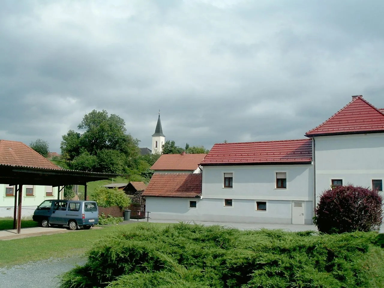 Photo showing: Kirchfidisch (Egyházasfüzes), Burgenland
