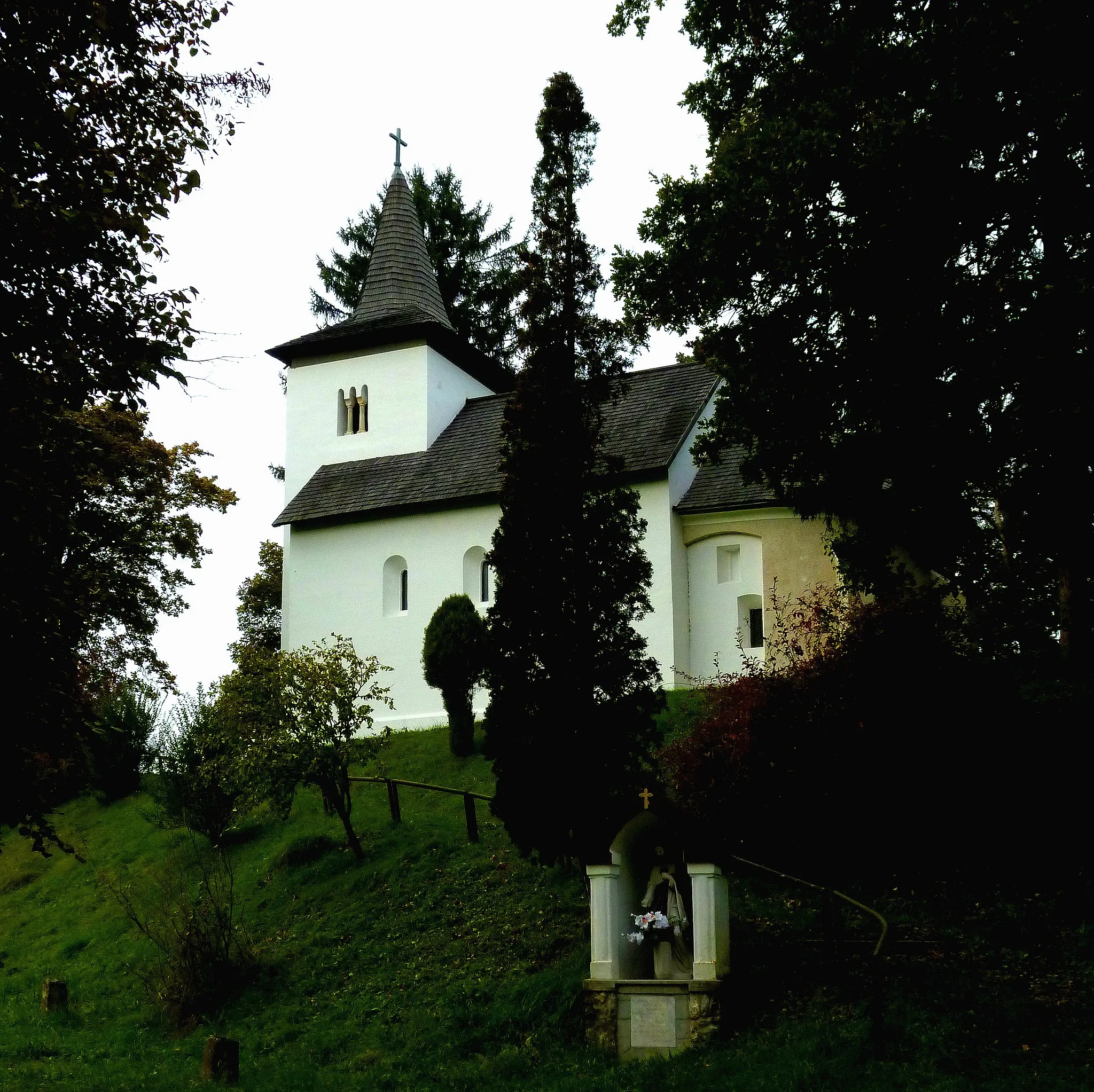 Photo showing: Római katolikus templom (Böde-Zalaszentmihályfa)