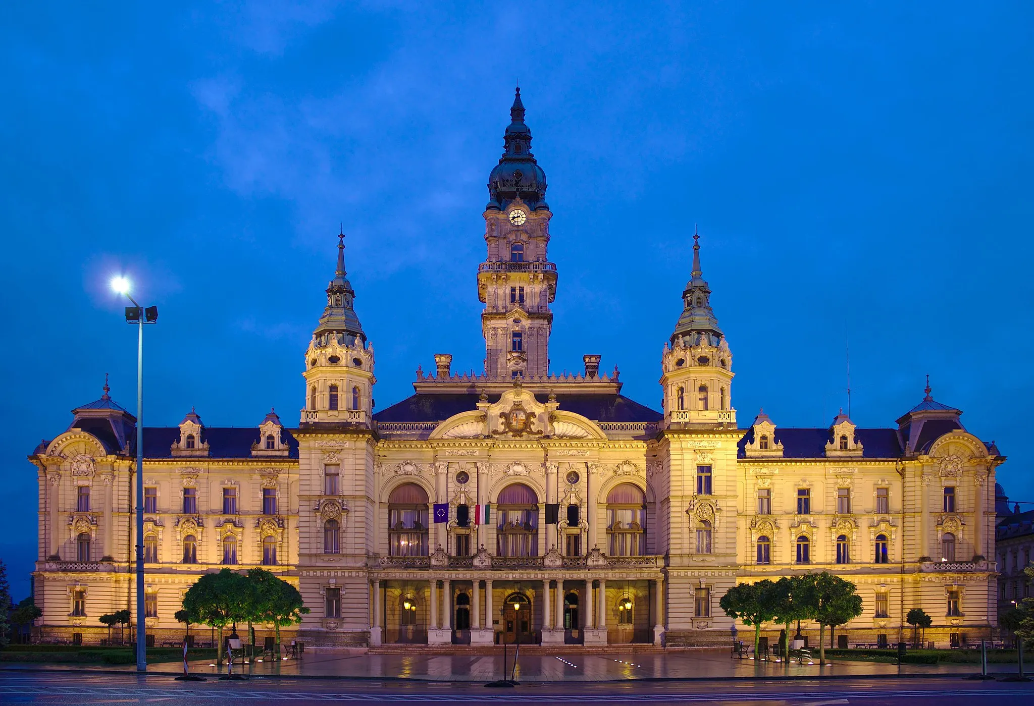 Photo showing: Győr Town Hall