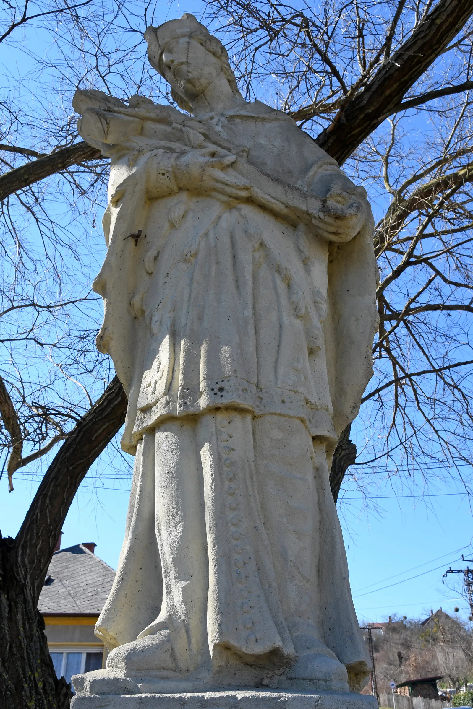 Photo showing: Statue of Saint John of Nepomuk by the Csapás-árok in Vasvár, Hungary